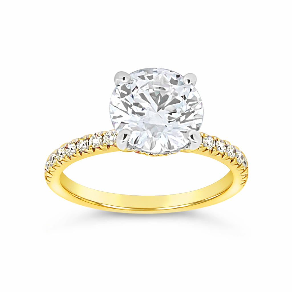 Yes by Martin Binder LAB-GROWN Round Diamond Engagement Ring (2.68 ct. tw.)