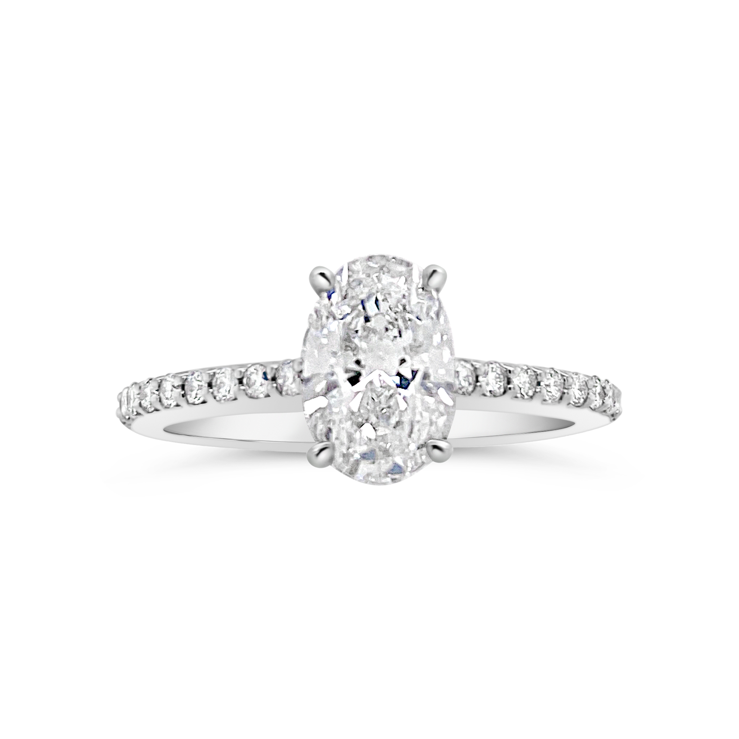 Yes by Martin Binder LAB-GROWN Oval Diamond Engagement Ring (1.30 ct. tw.)
