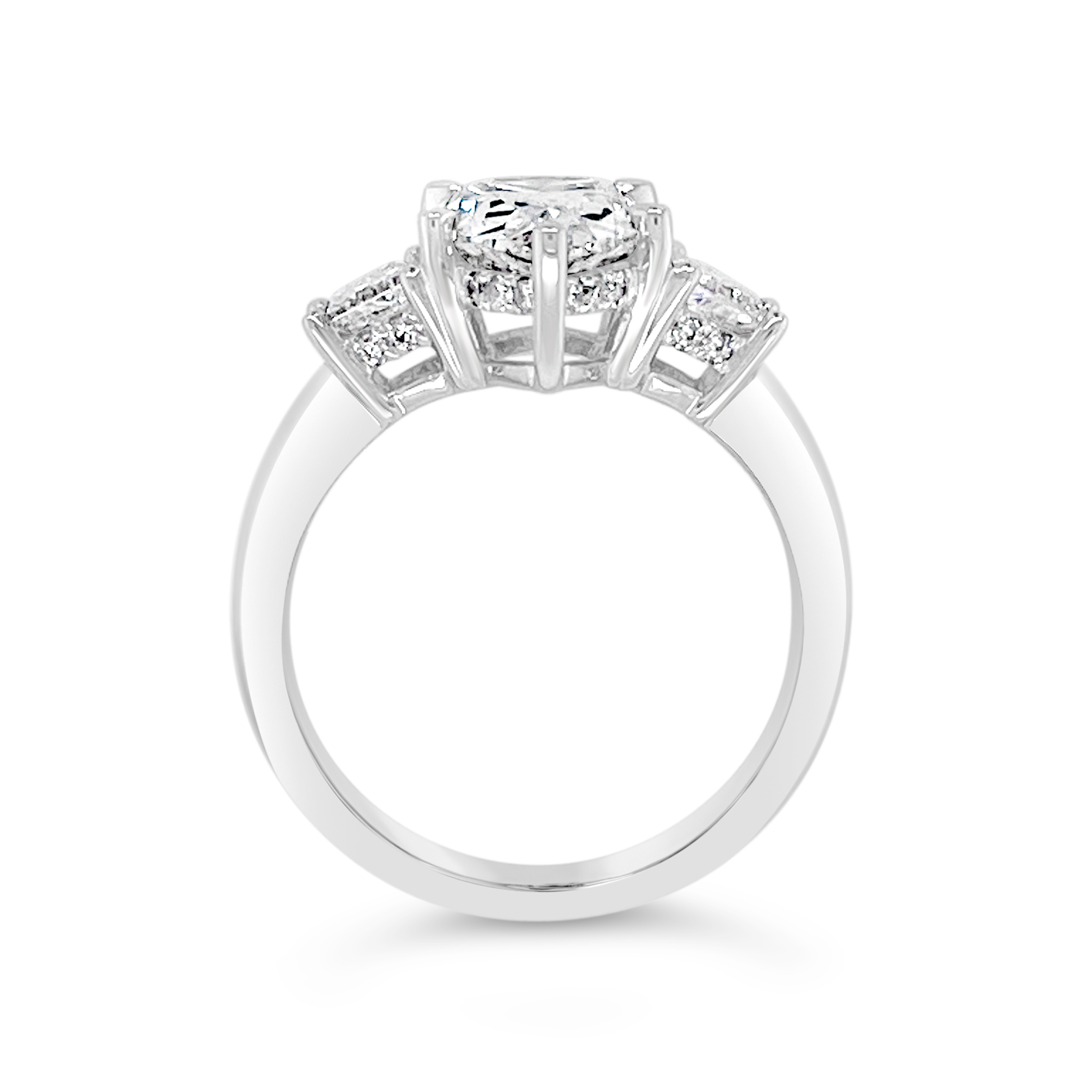 Yes by Martin Binder LAB-GROWN Three Stone Diamond Engagement Ring (3.07 ct. tw.)