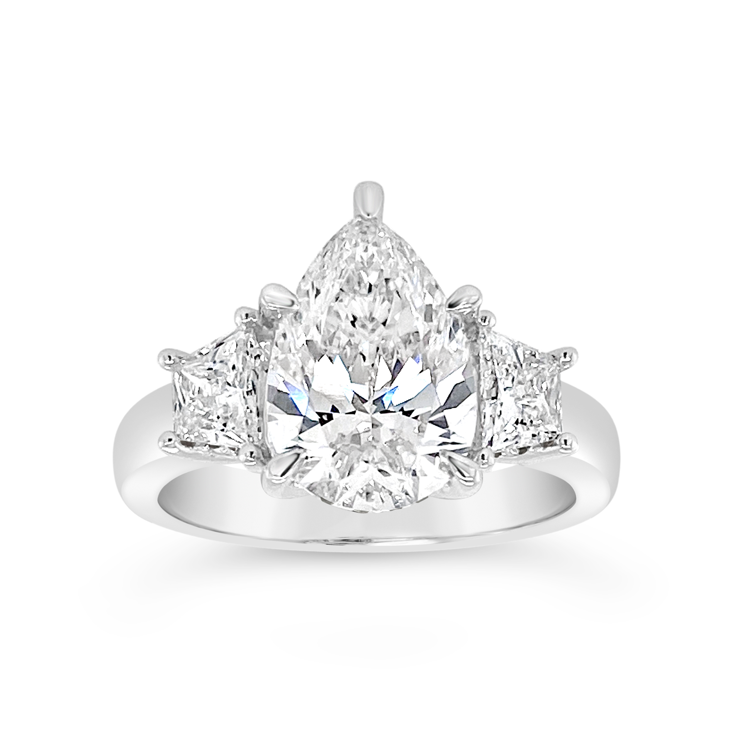 Yes by Martin Binder LAB-GROWN Three Stone Diamond Engagement Ring (3.07 ct. tw.)