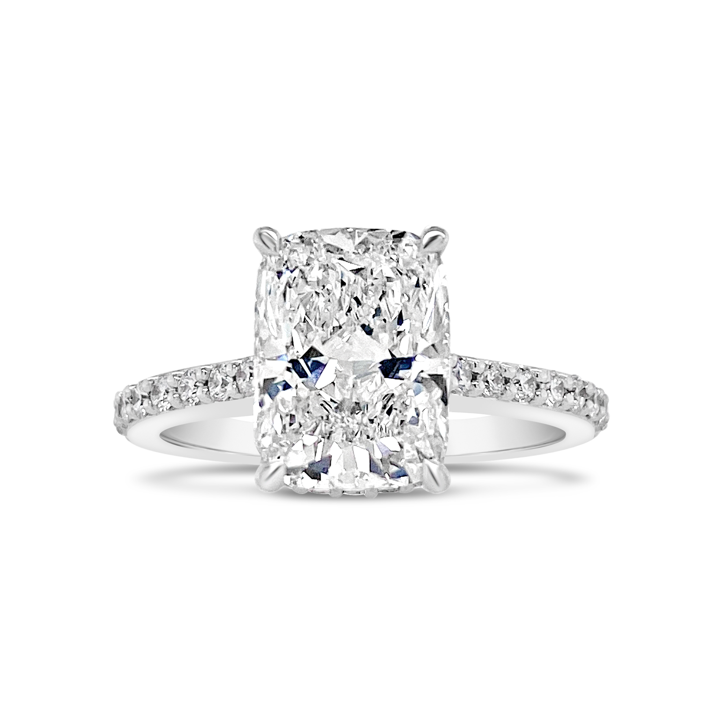 Yes by Martin Binder LAB-GROWN Cushion Diamond Engagement Ring (2.91 ct. tw.)