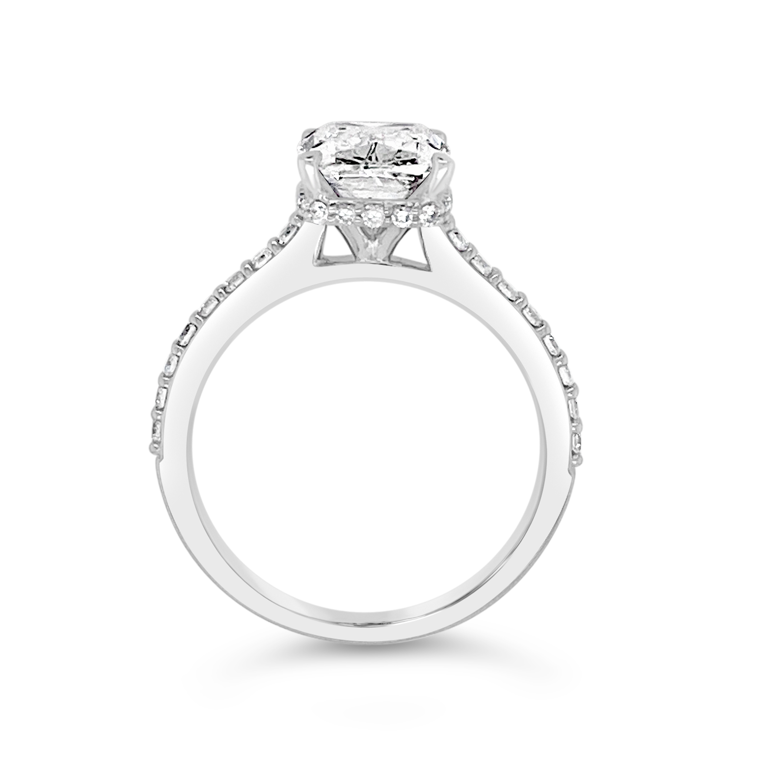 Yes by Martin Binder LAB-GROWN Cushion Diamond Engagement Ring (2.91 ct. tw.)