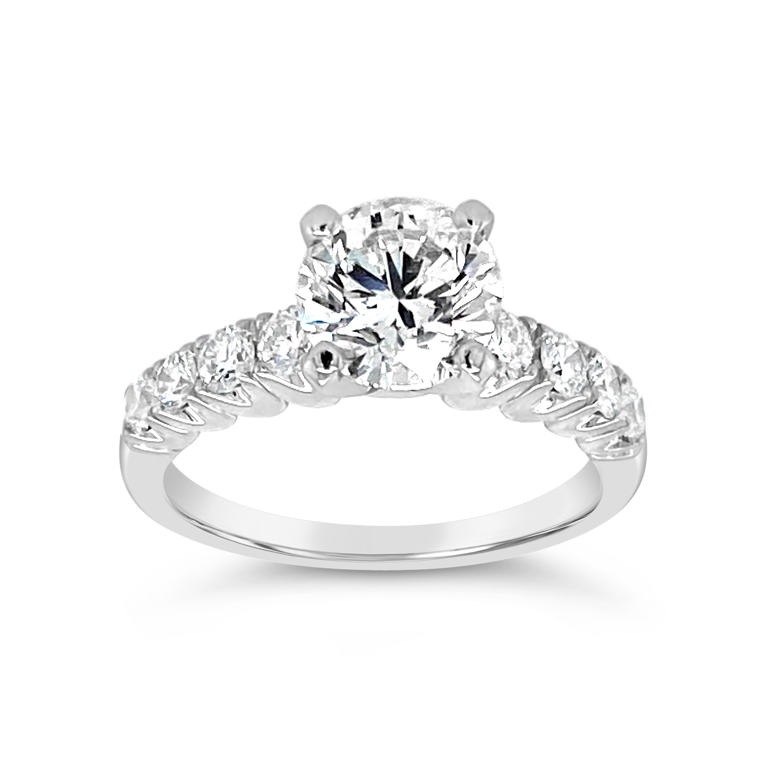 Yes By Martin Binder Round Diamond Engagement Ring (2.02 Ct. Tw.)
