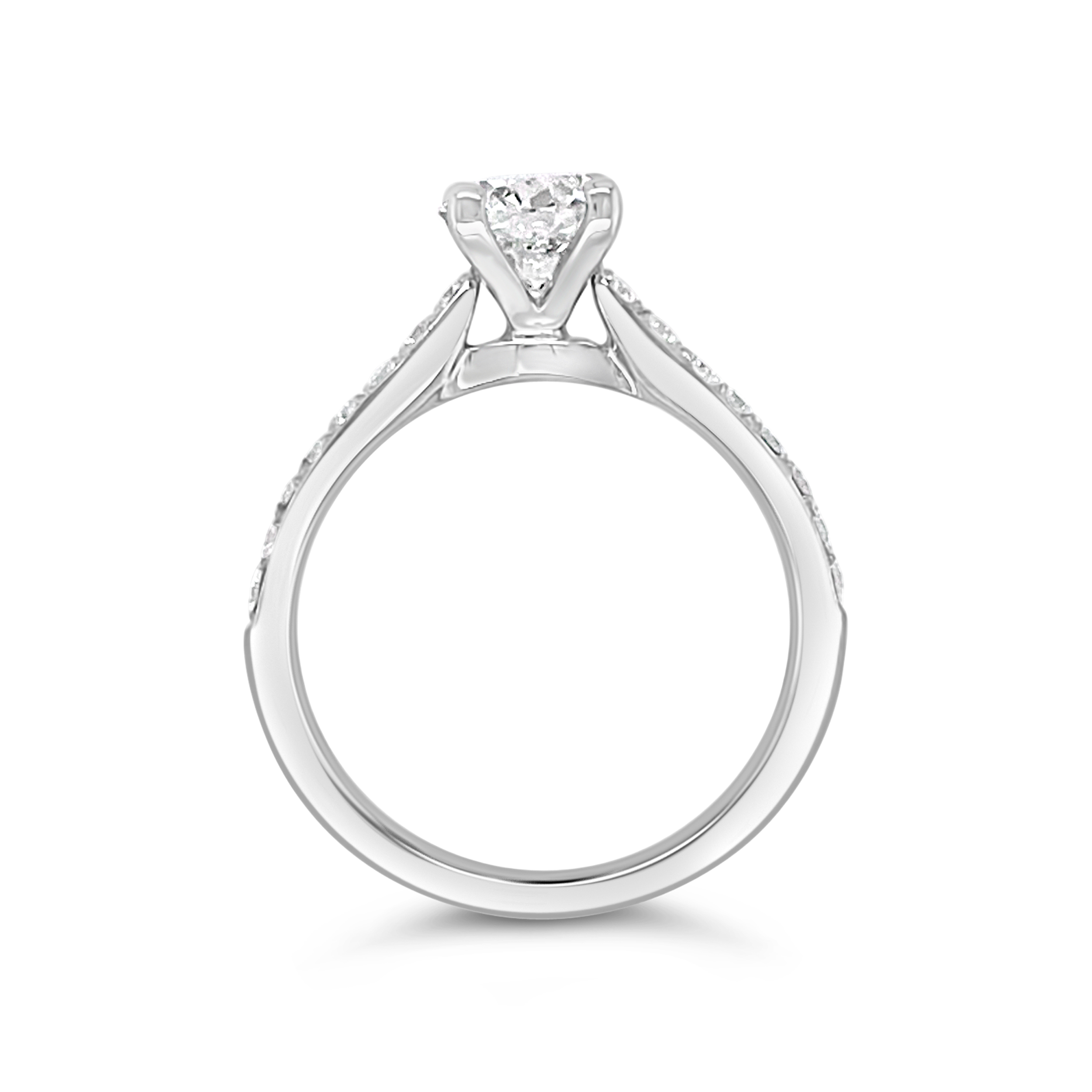 Yes By Martin Binder Round Diamond Engagement Ring (1.17 Ct. Tw.)