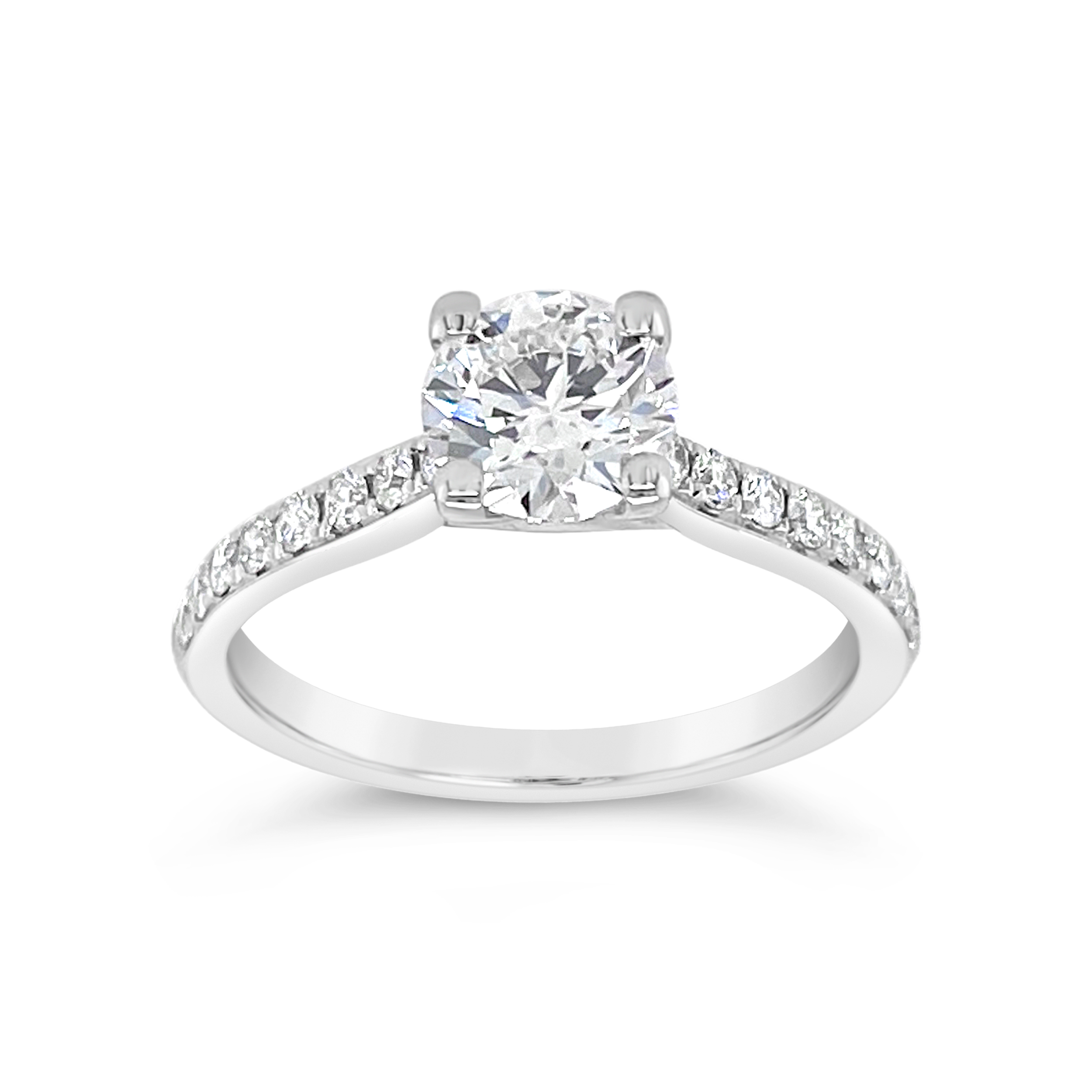 Yes By Martin Binder Round Diamond Engagement Ring (1.17 Ct. Tw.)