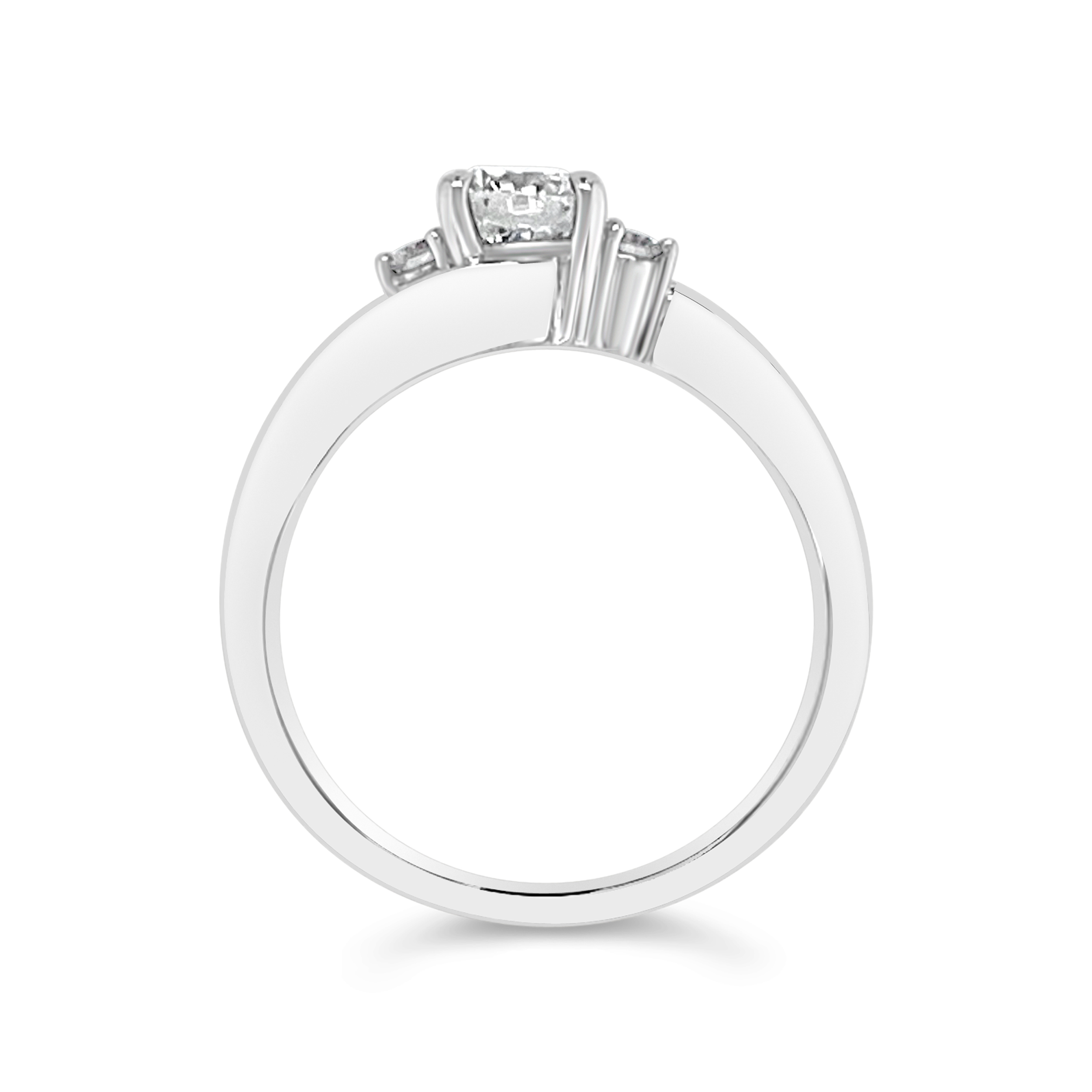 Yes by Martin Binder Three Stone Engagement Ring (0.58 ct. tw.)