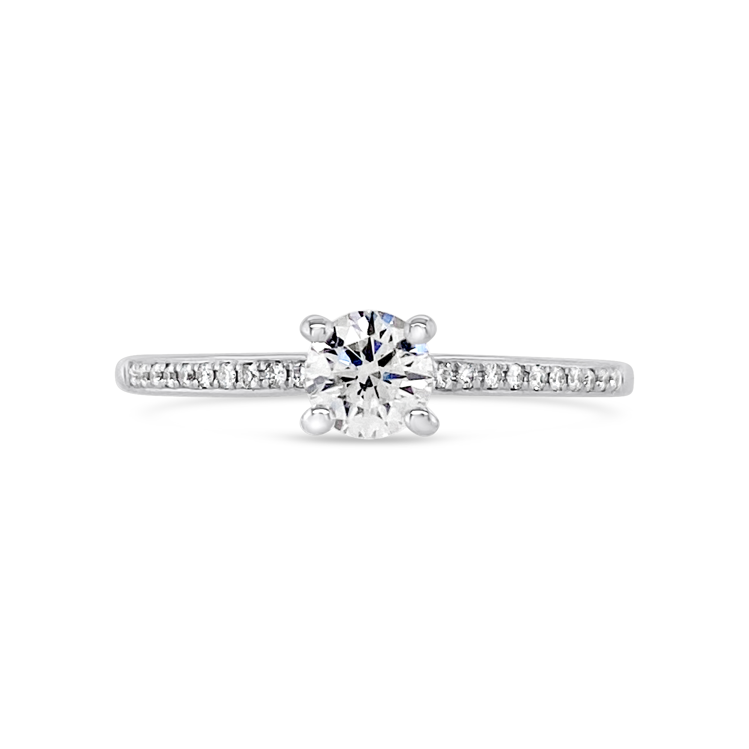 Yes By Martin Binder Round Diamond Engagement Ring (0.40 Ct. Tw.)