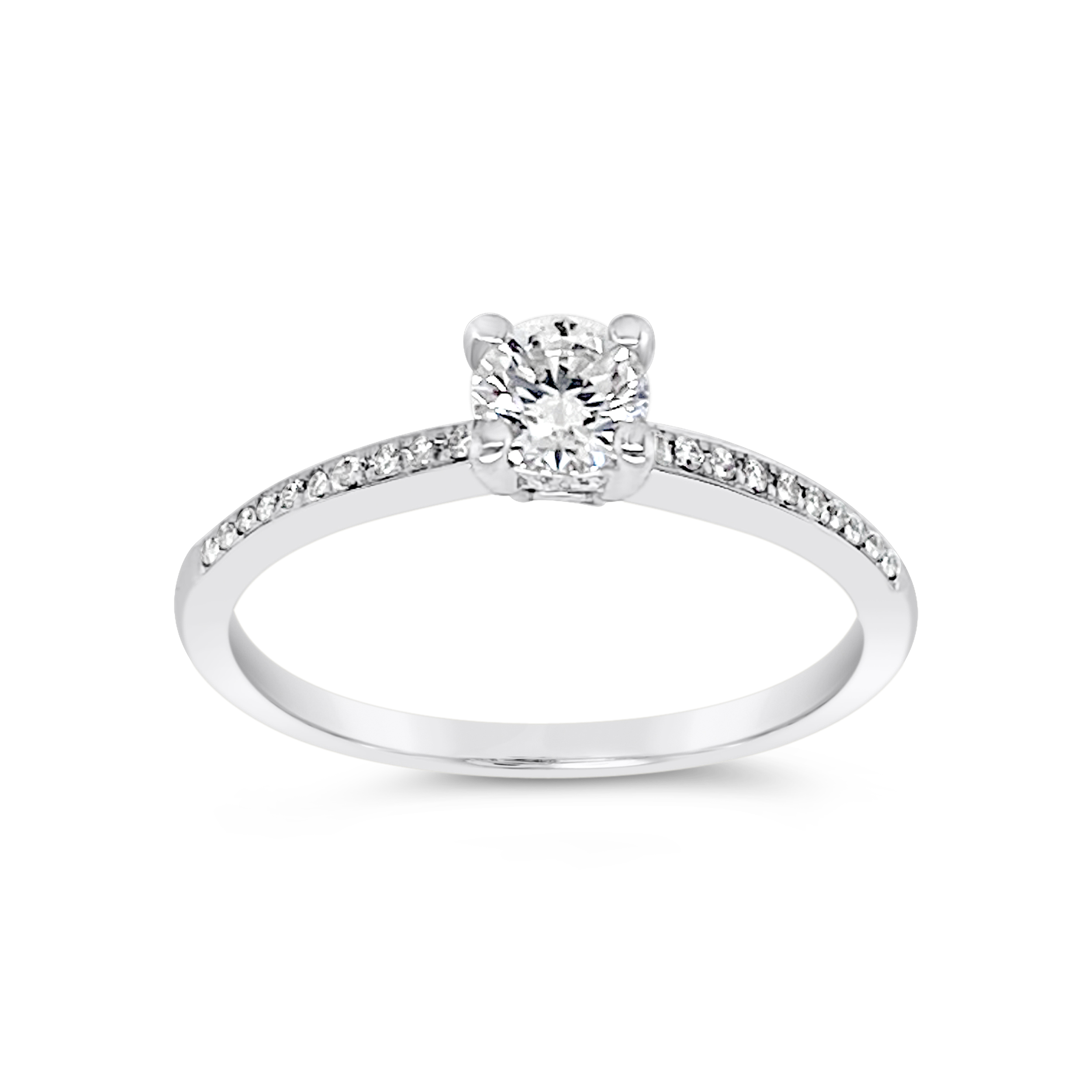 Yes By Martin Binder Round Diamond Engagement Ring (0.40 Ct. Tw.)