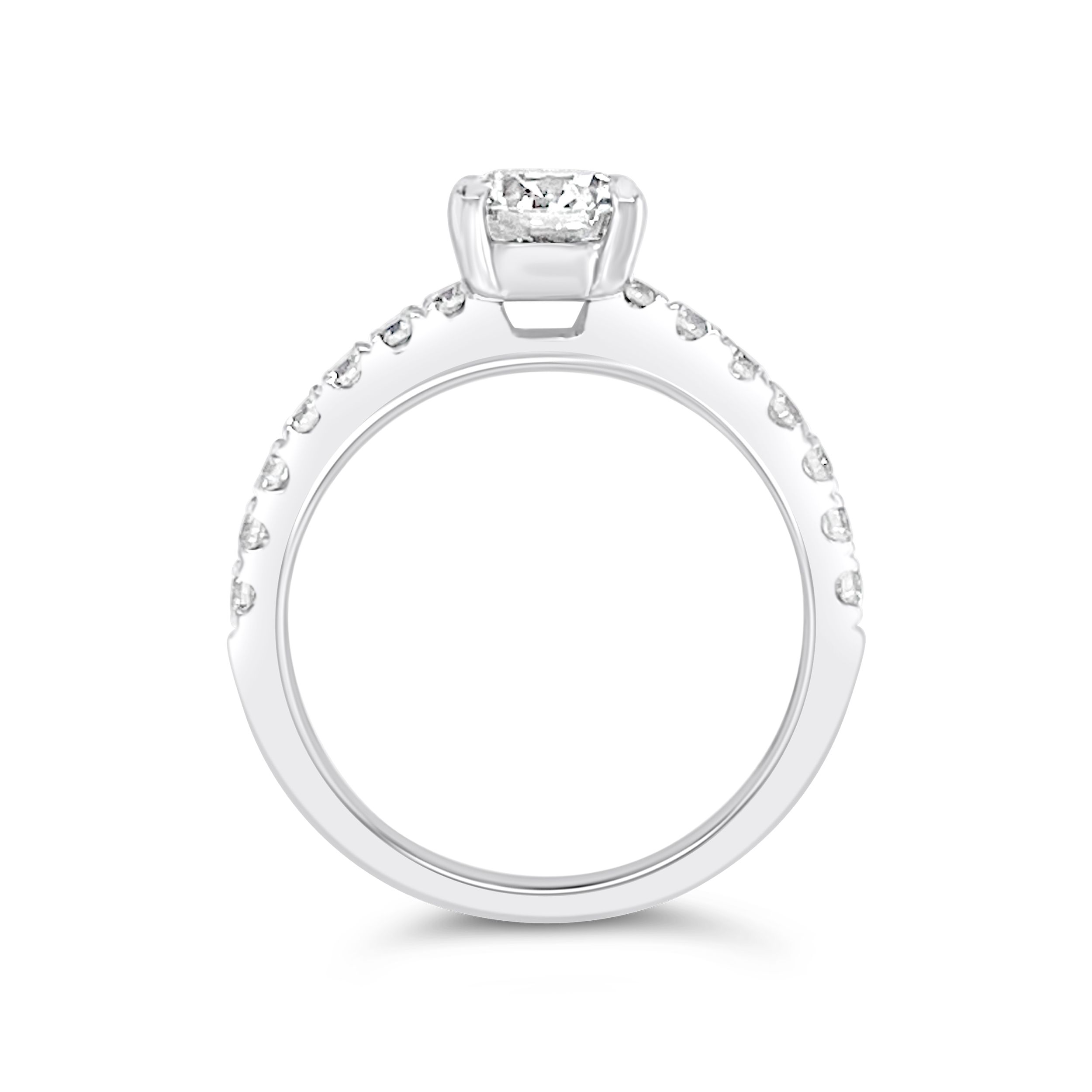 Yes By Martin Binder Round Diamond Engagement Ring (1.38 Ct. Tw.)
