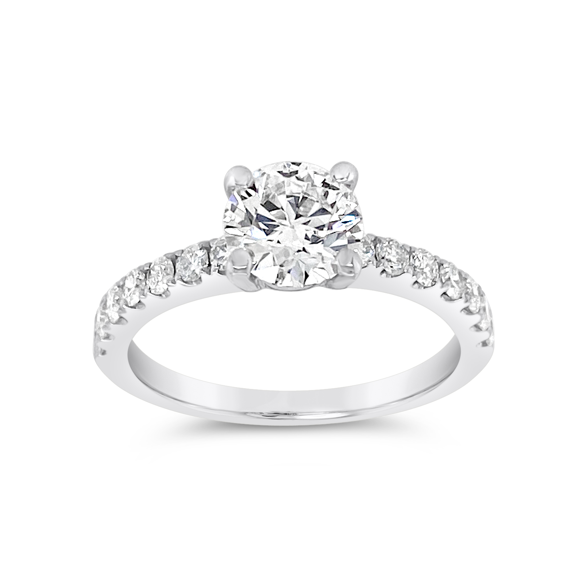 Yes By Martin Binder Round Diamond Engagement Ring (1.38 Ct. Tw.)