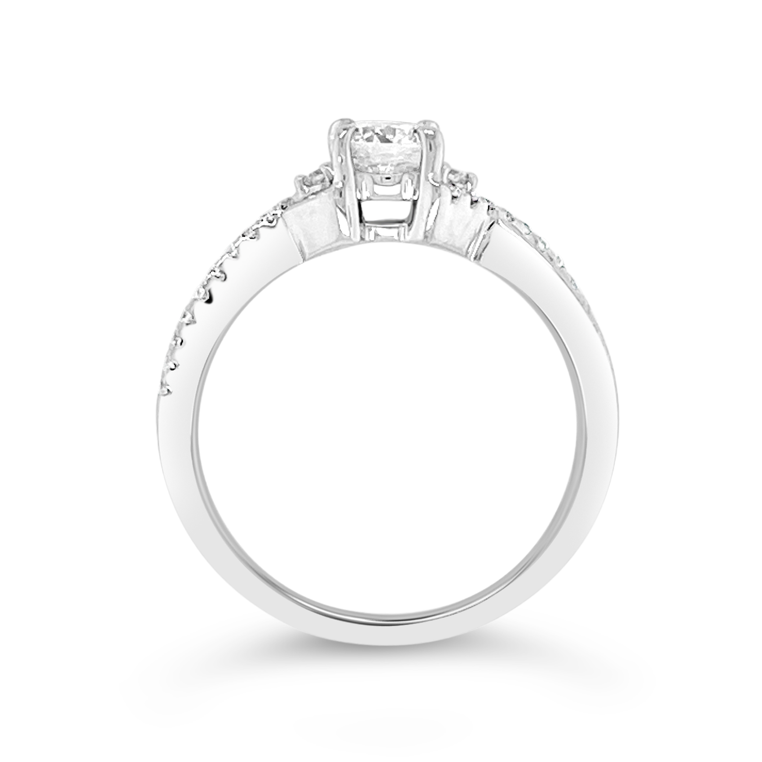 Yes By Martin Binder Twist Diamond Engagement Ring (0.62 Ct. Tw.)