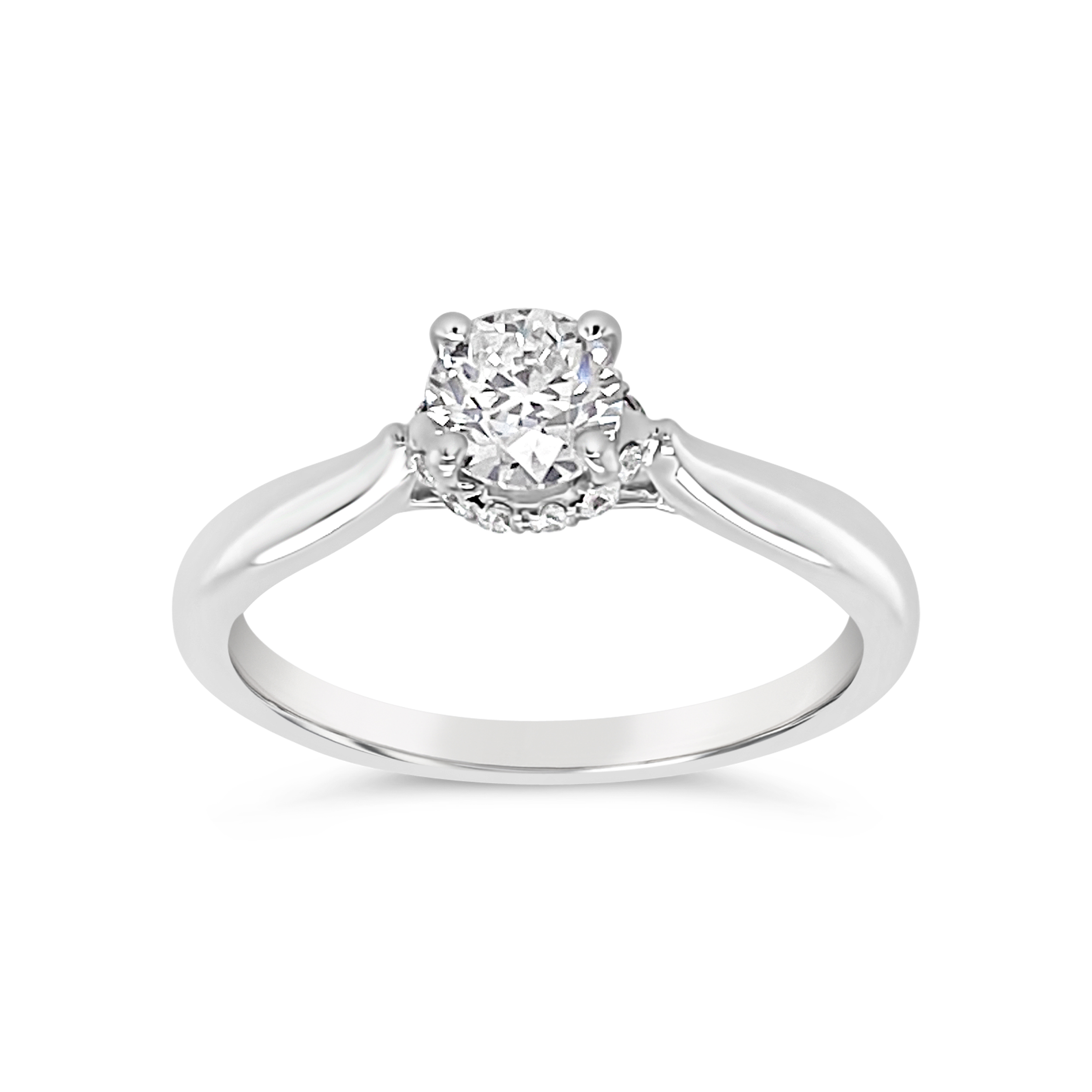 Yes By Martin Binder Diamond Solitaire Engagement Ring (0.58 Ct. Tw.)