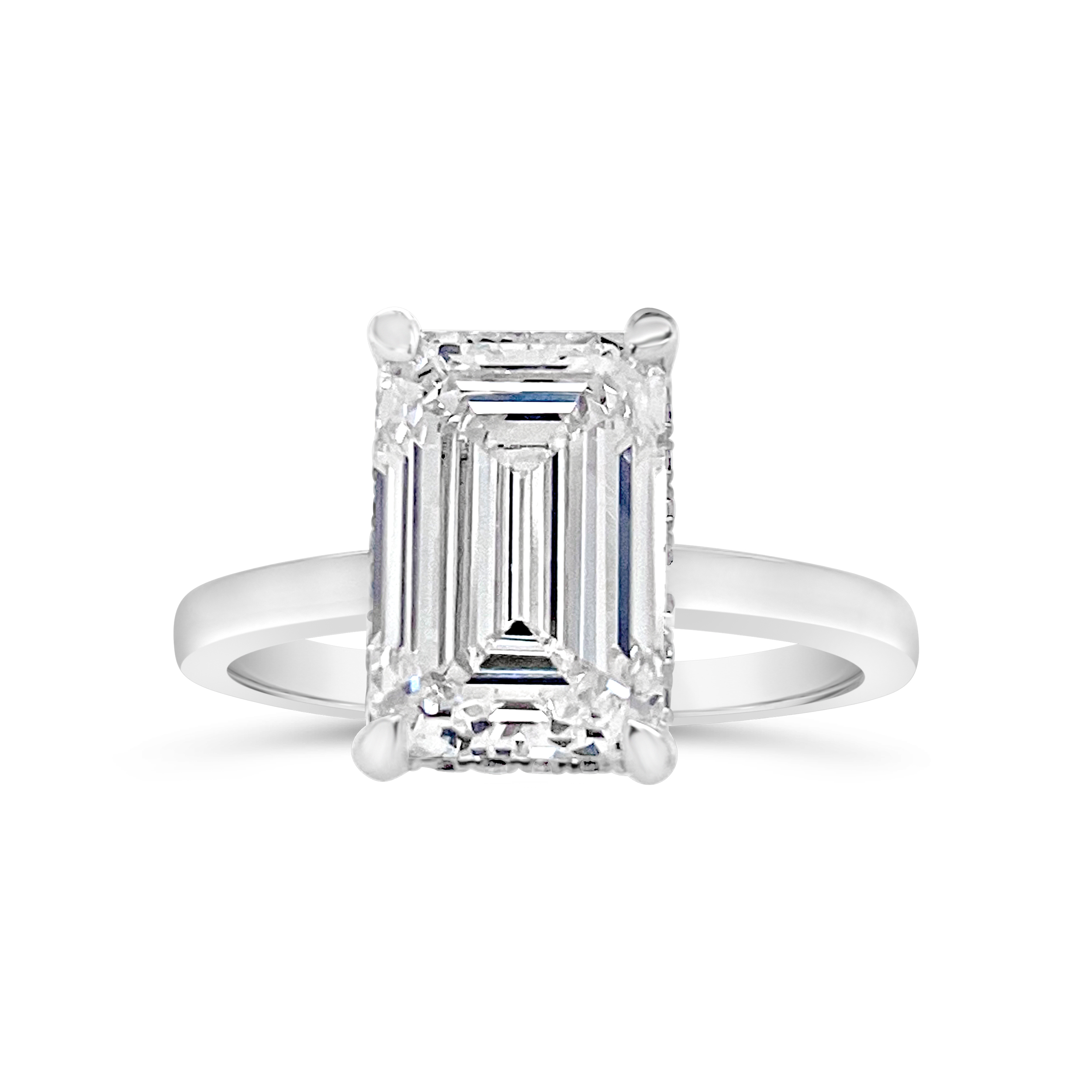 Yes by Martin Binder LAB-GROWN Solitaire Diamond Engagement Ring (3.31 ct. tw.)