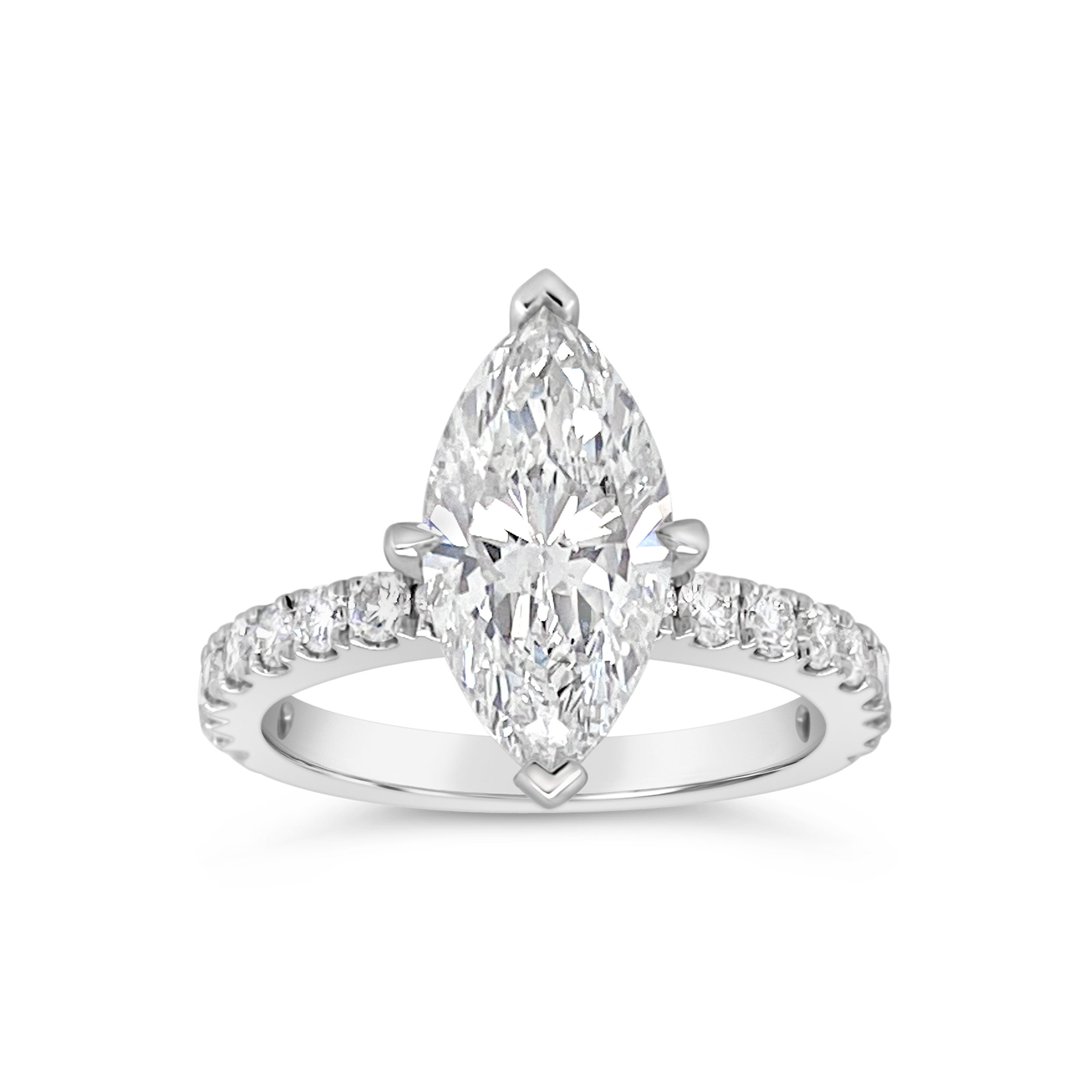 Yes by Martin Binder LAB-GROWN Marquise Diamond Engagement Ring (3.05 ct. tw.)