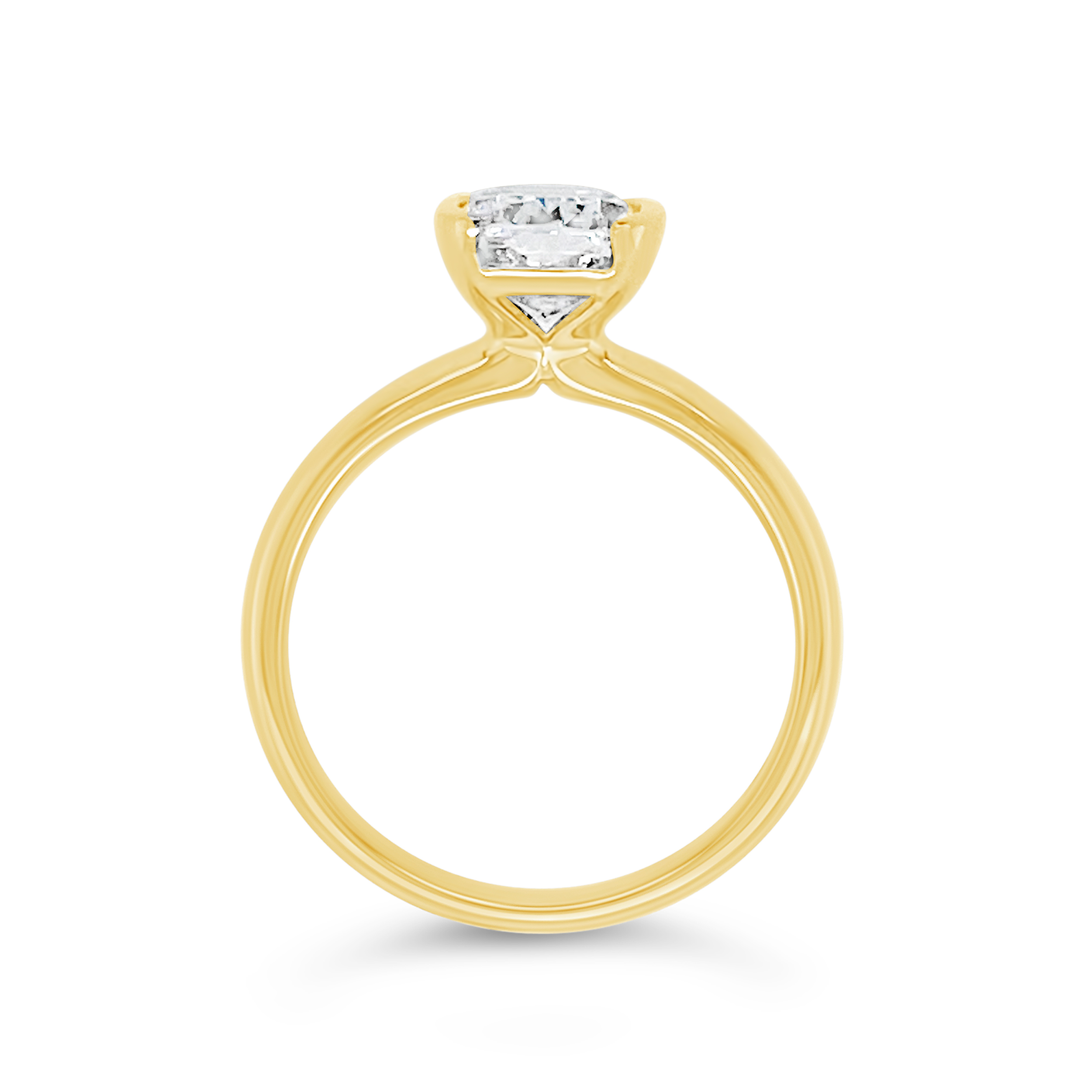 Yes by Martin Binder LAB-GROWN Half Bezel Diamond Engagement Ring (2.02 ct. tw.)