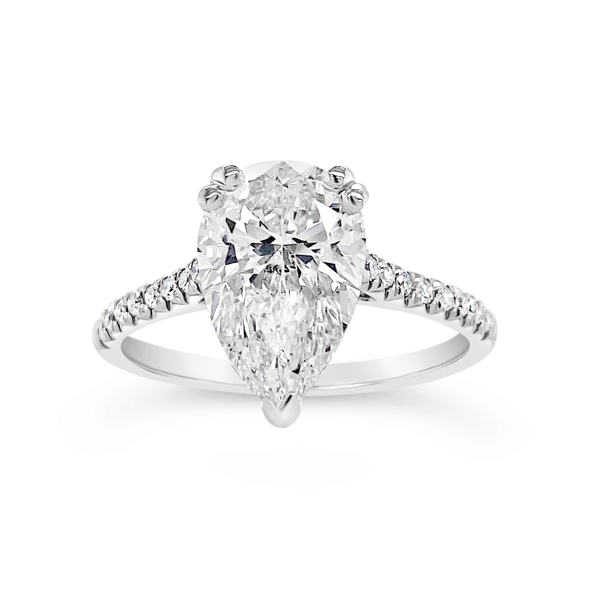 Yes by Martin Binder LAB-GROWN Pear Diamond Engagement Ring (2.80 ct. tw.)