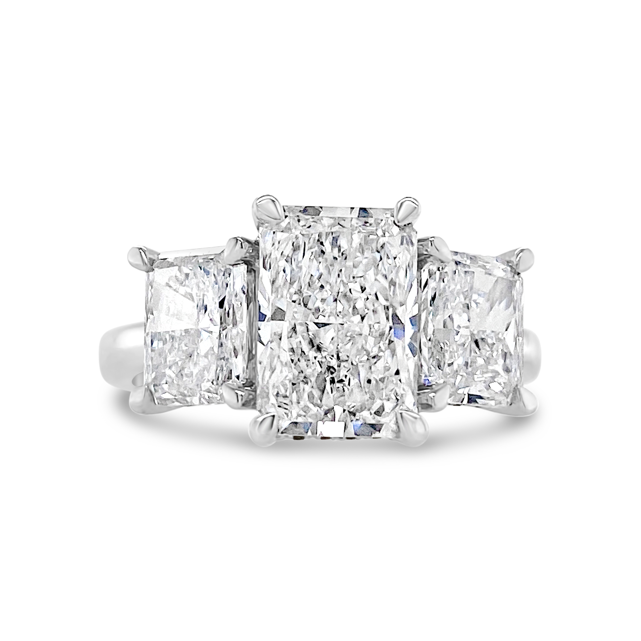 Yes by Martin Binder LAB-GROWN Three Stone Diamond Engagement Ring (4.27 ct. tw.)