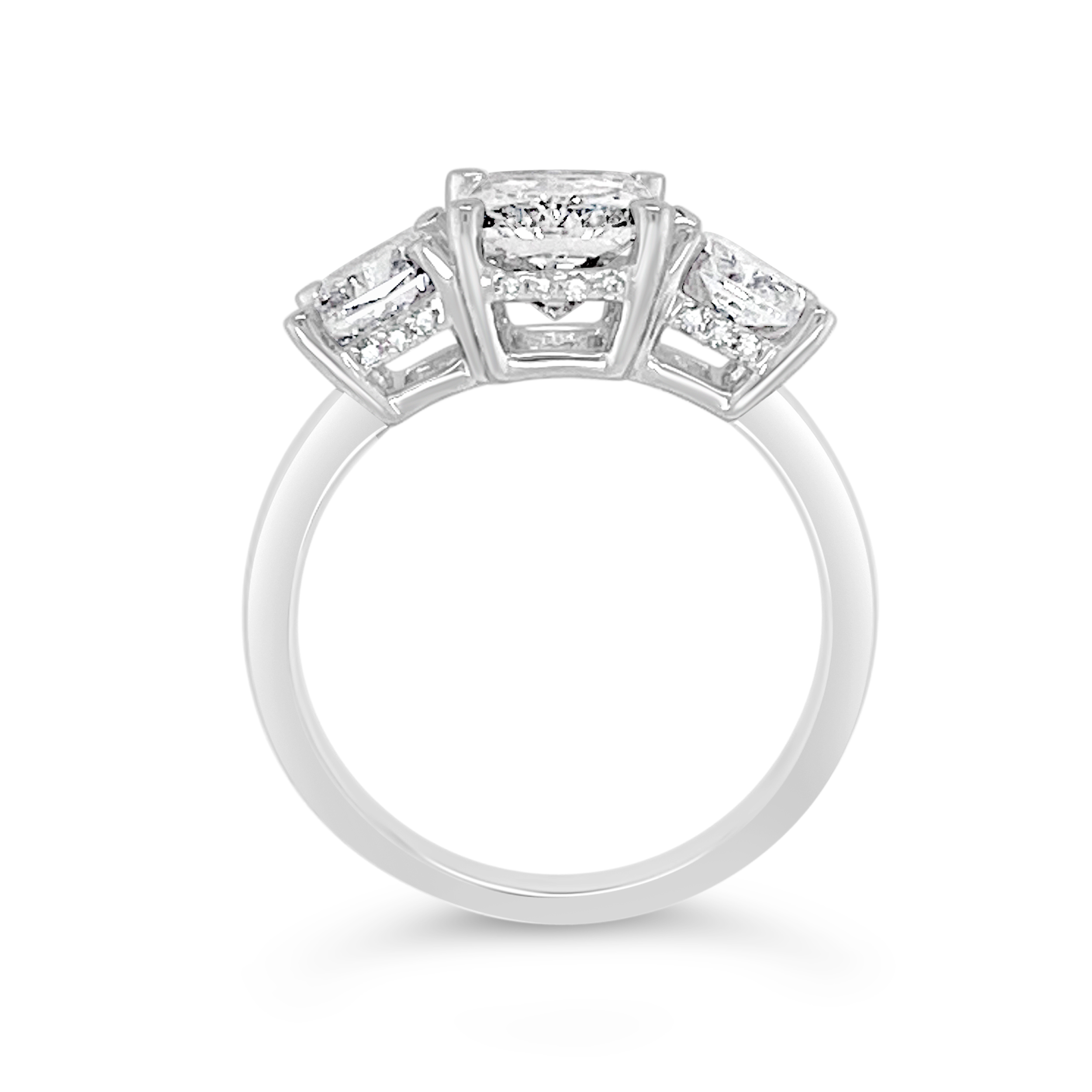 Yes by Martin Binder LAB-GROWN Three Stone Diamond Engagement Ring (4.27 ct. tw.)