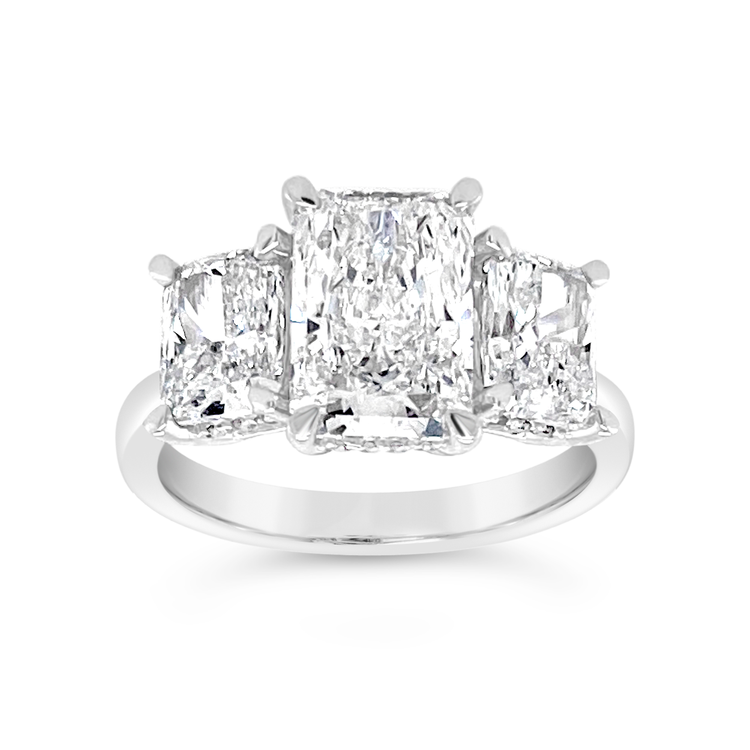 Yes by Martin Binder LAB-GROWN Three Stone Diamond Engagement Ring (4.27 ct. tw.)