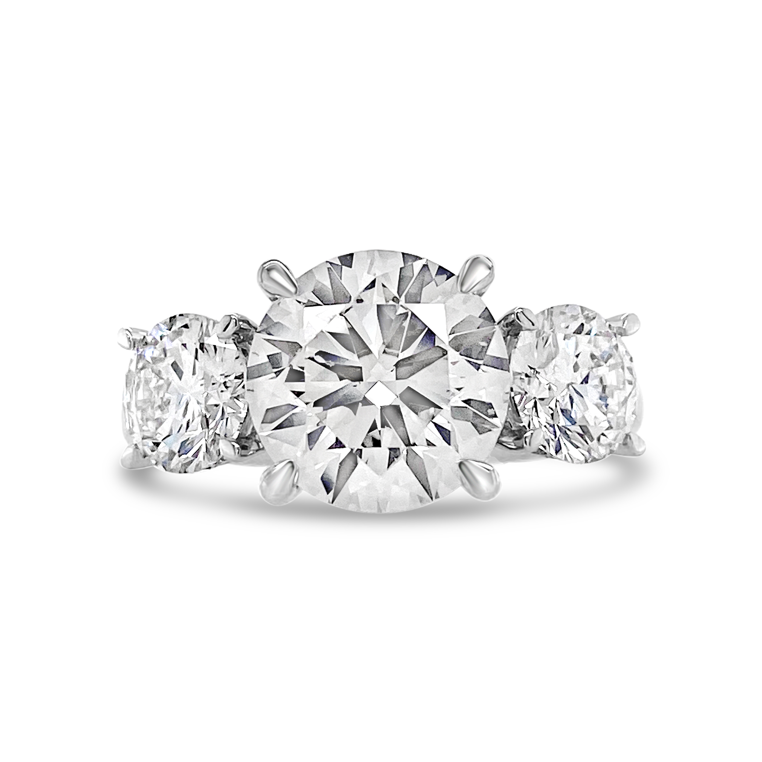 Yes by Martin Binder LAB-GROWN Three Stone Diamond Engagement Ring (4.69 ct. tw.)