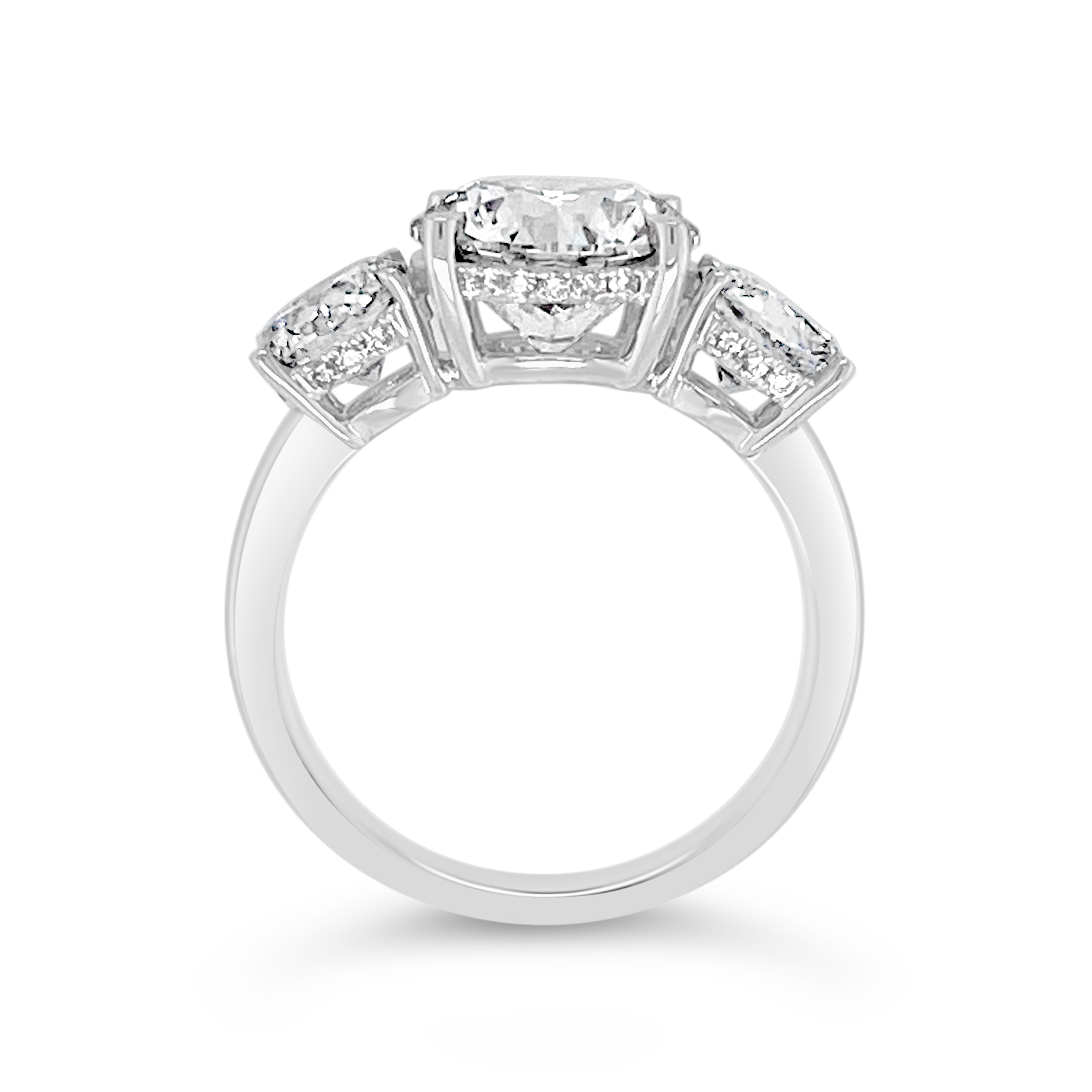 Yes by Martin Binder LAB-GROWN Three Stone Diamond Engagement Ring (4.69 ct. tw.)