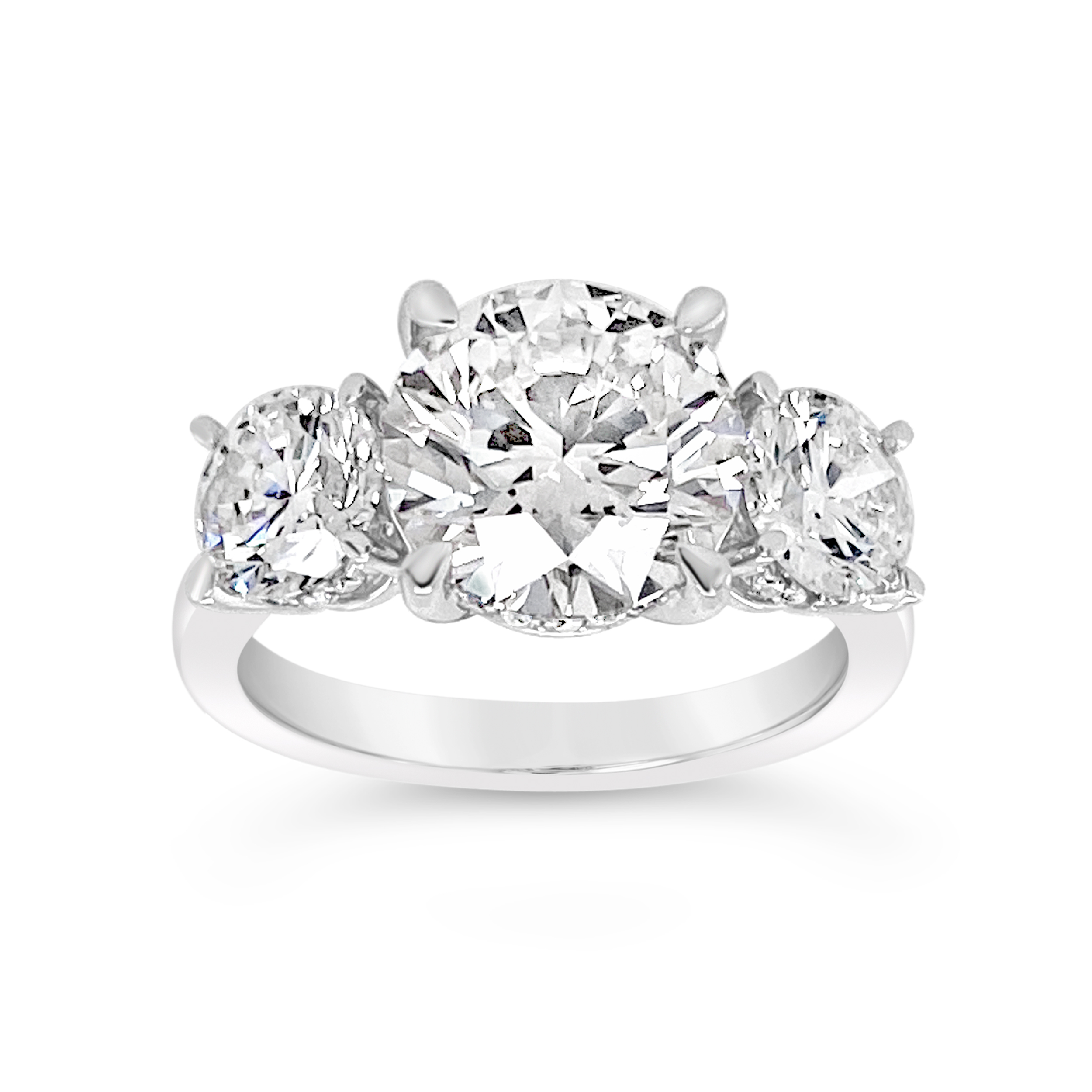 Yes by Martin Binder LAB-GROWN Three Stone Diamond Engagement Ring (4.69 ct. tw.)