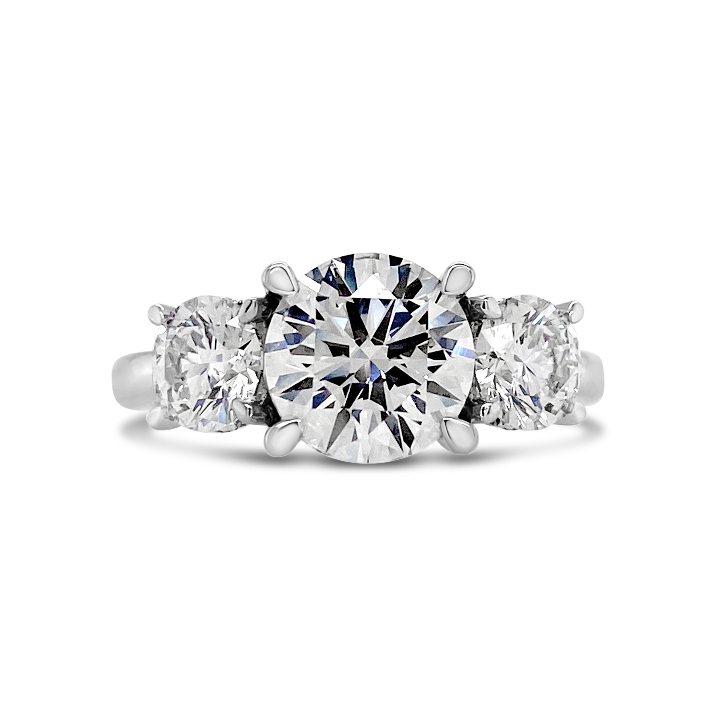 Yes by Martin Binder LAB-GROWN Three Stone Diamond Engagement Ring (2.92 ct. tw.)