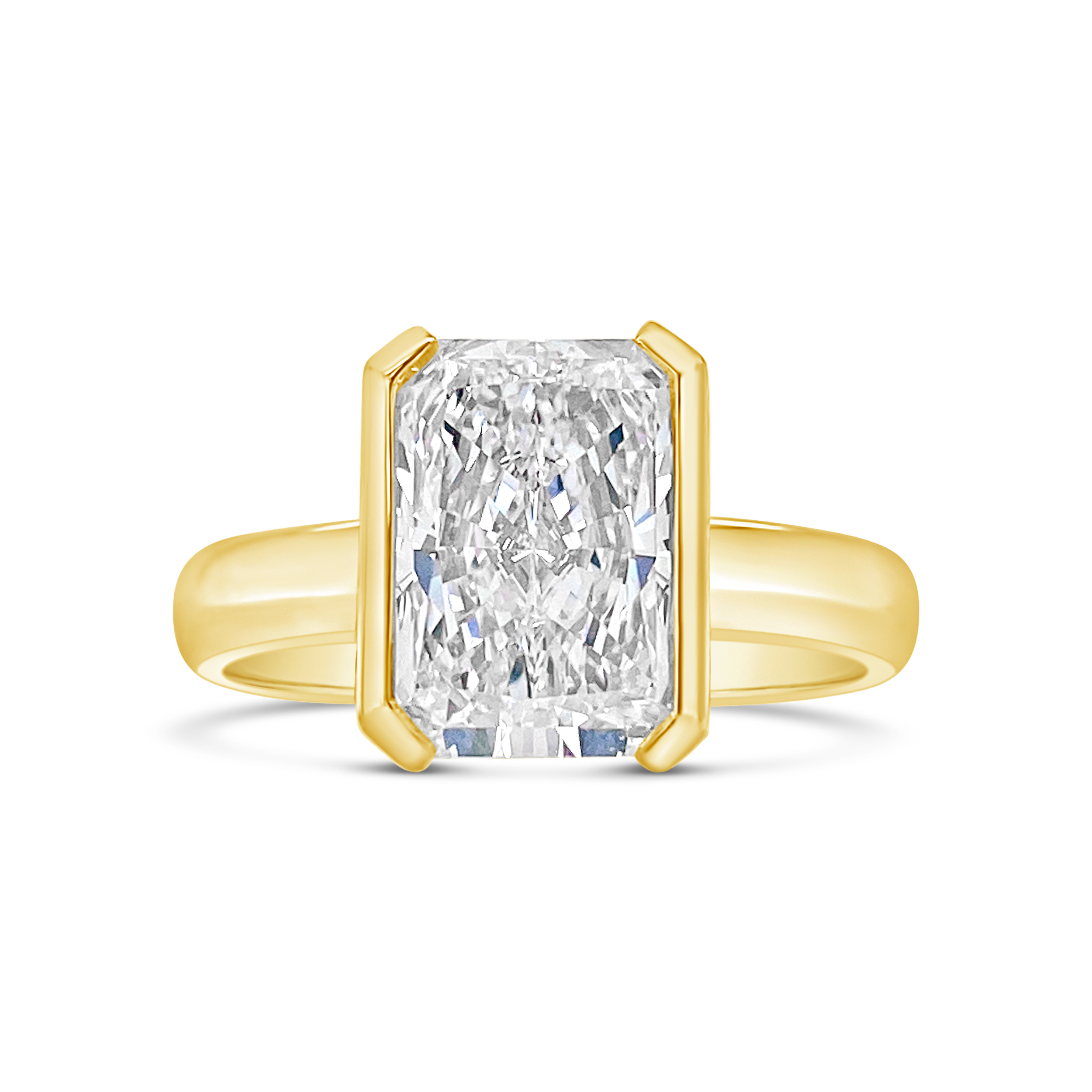Yes by Martin Binder LAB-GROWN Half Bezel Diamond Engagement Ring (2.66 ct. tw.)