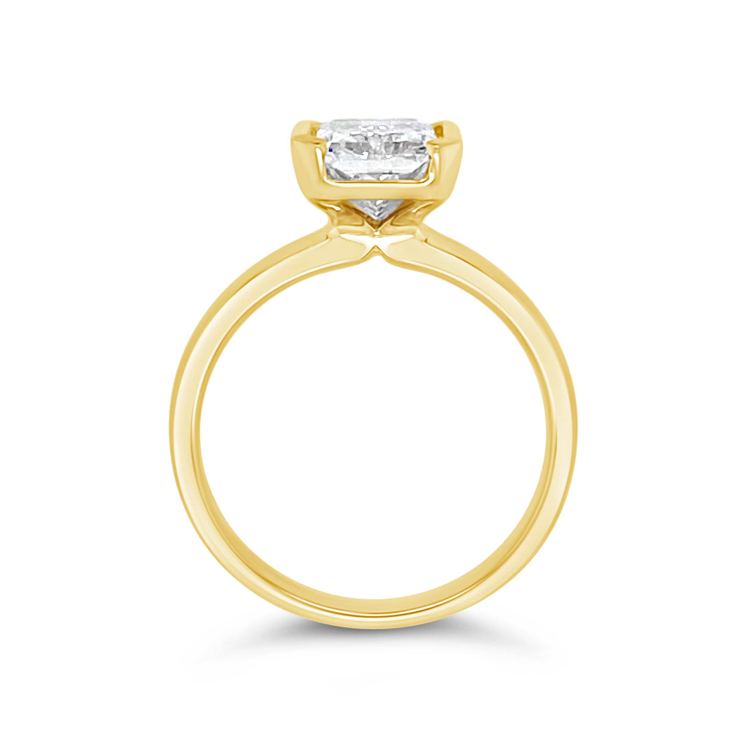 Yes by Martin Binder LAB-GROWN Half Bezel Diamond Engagement Ring (2.66 ct. tw.)