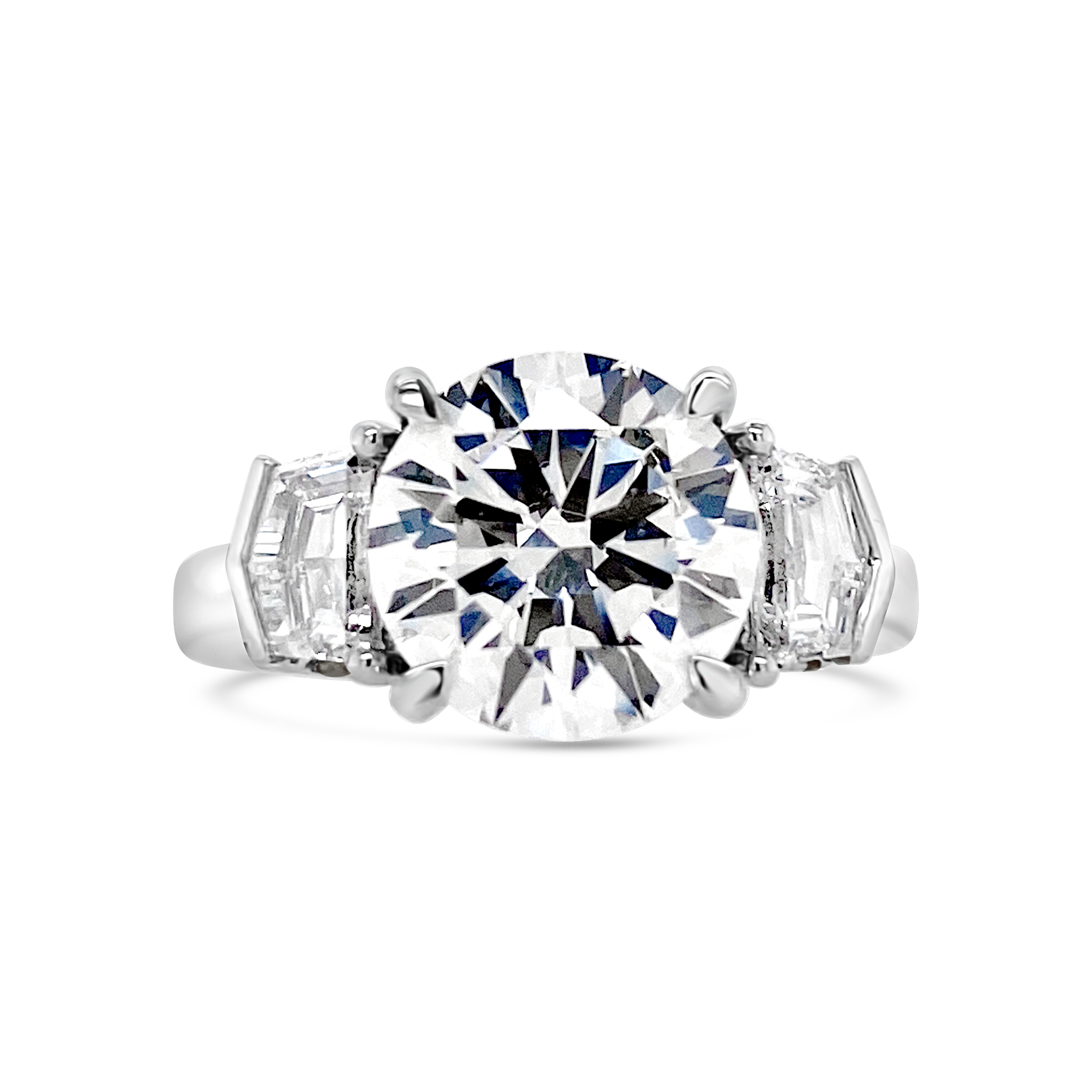 Yes by Martin Binder LAB-GROWN Three Stone Diamond Engagement Ring (3.92 ct. tw.)