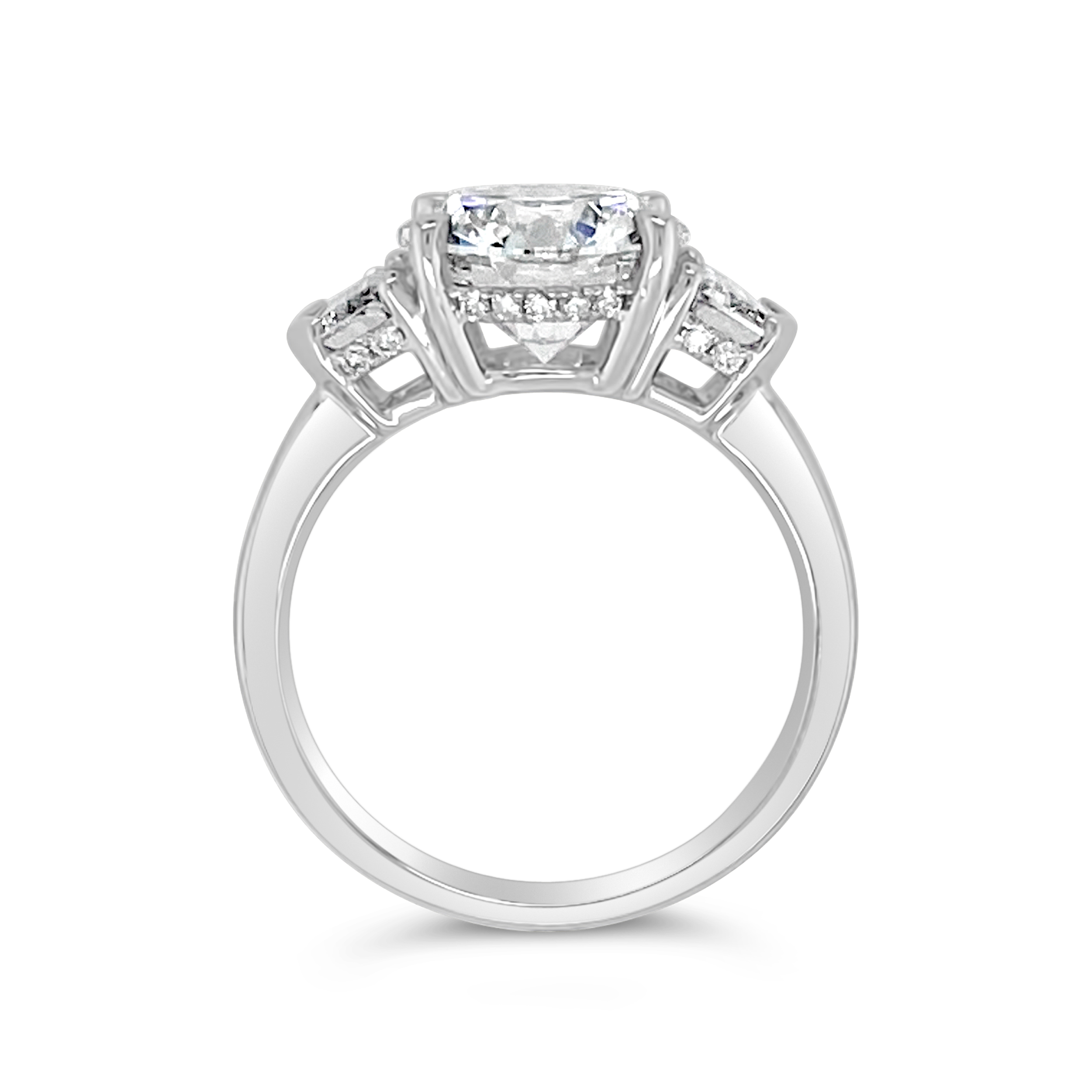 Yes by Martin Binder LAB-GROWN Three Stone Diamond Engagement Ring (3.92 ct. tw.)