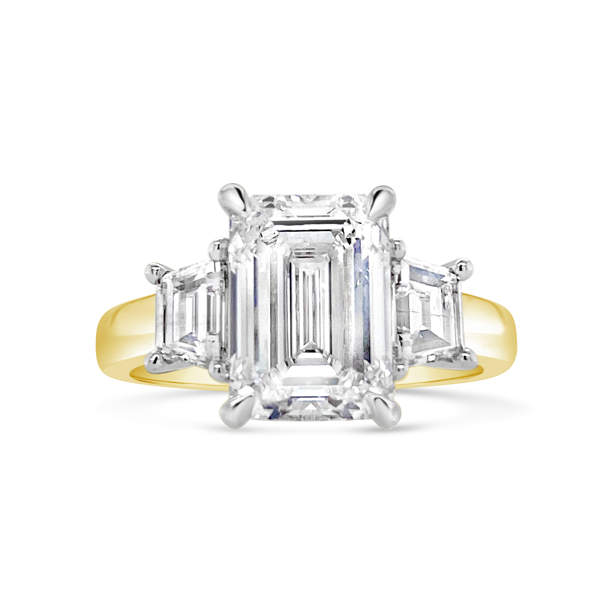 Yes by Martin Binder LAB-GROWN Three Stone Diamond Engagement Ring (3.79 ct. tw.)
