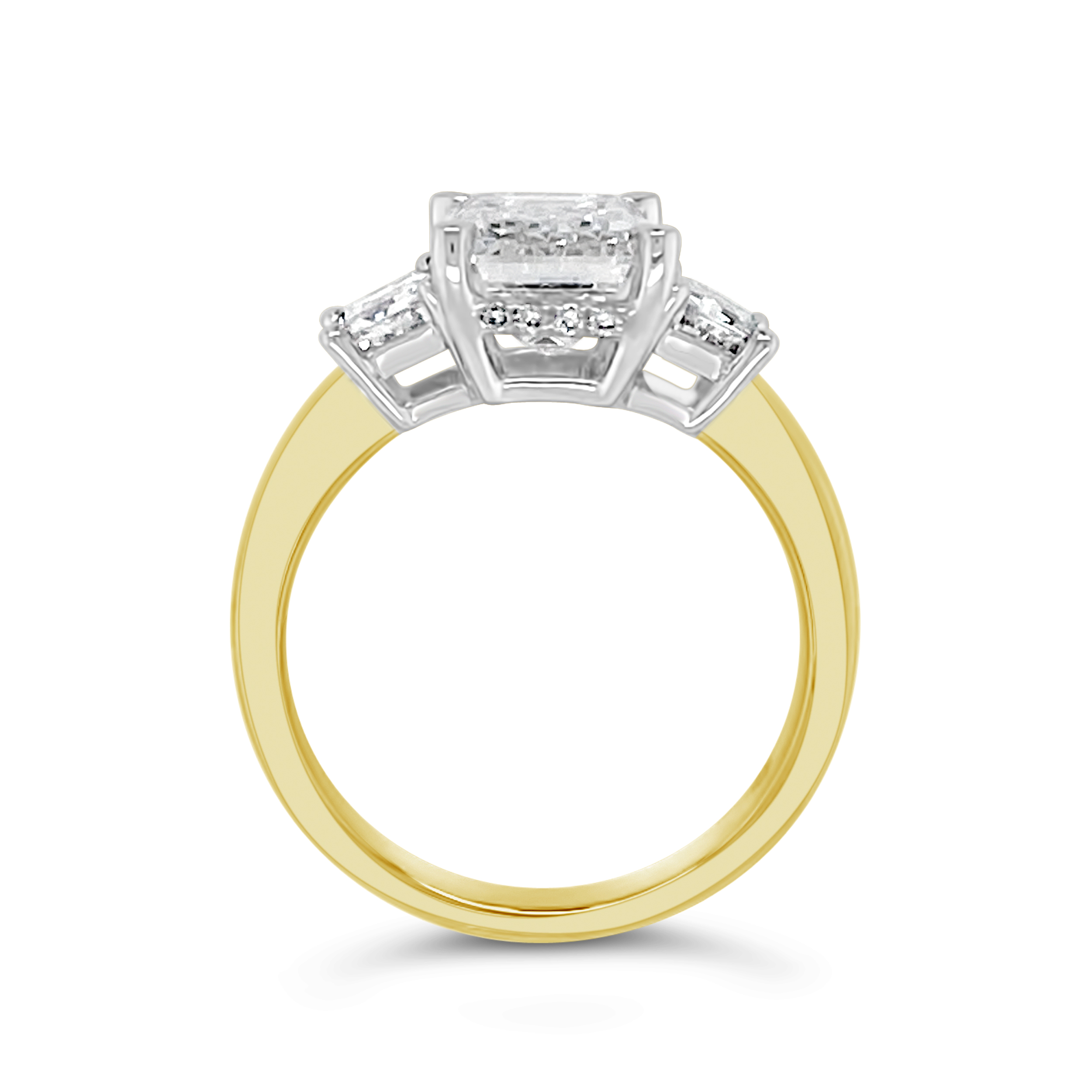 Yes by Martin Binder LAB-GROWN Three Stone Diamond Engagement Ring (3.79 ct. tw.)