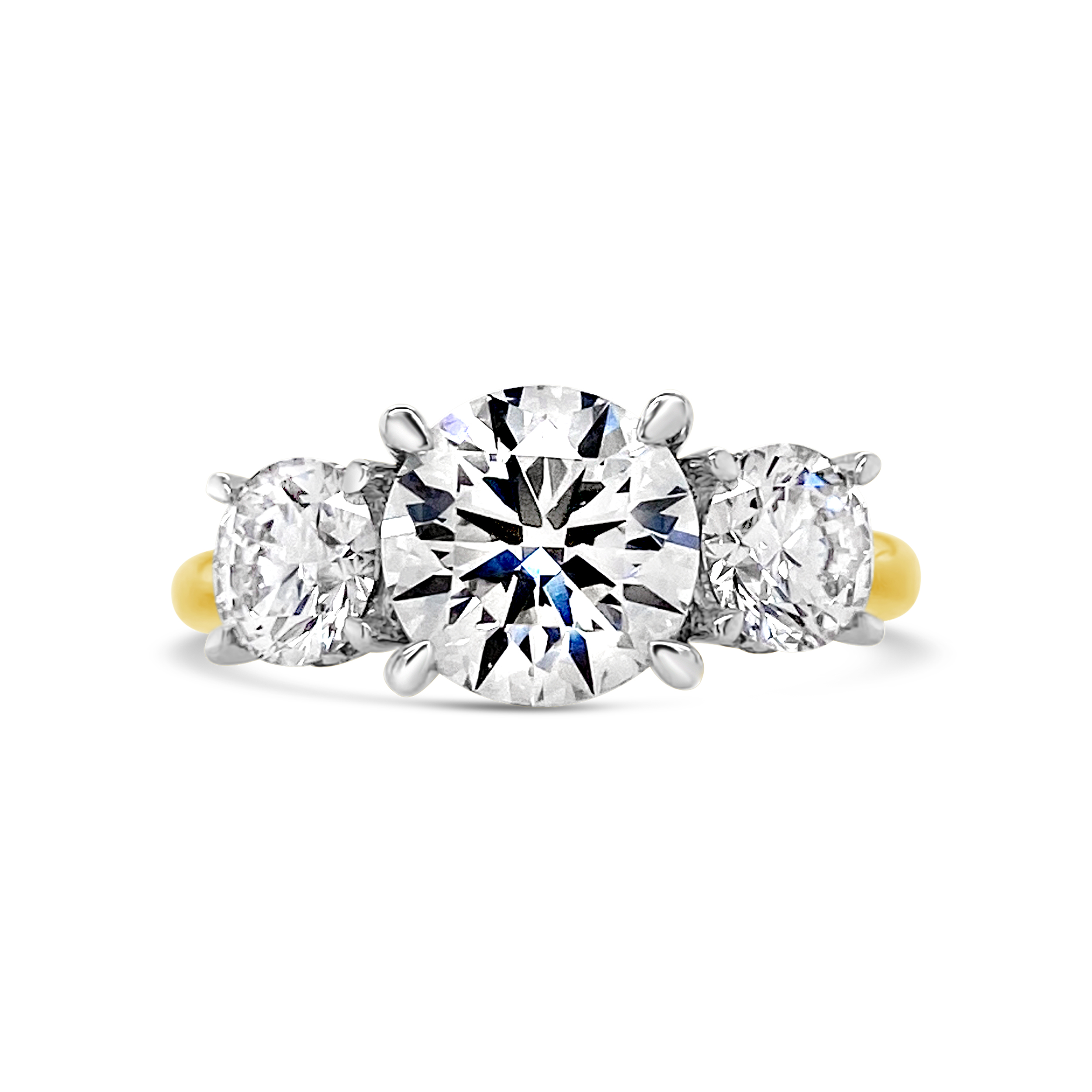 Yes by Martin Binder LAB-GROWN Three Stone Diamond Engagement Ring (2.85 ct. tw.)