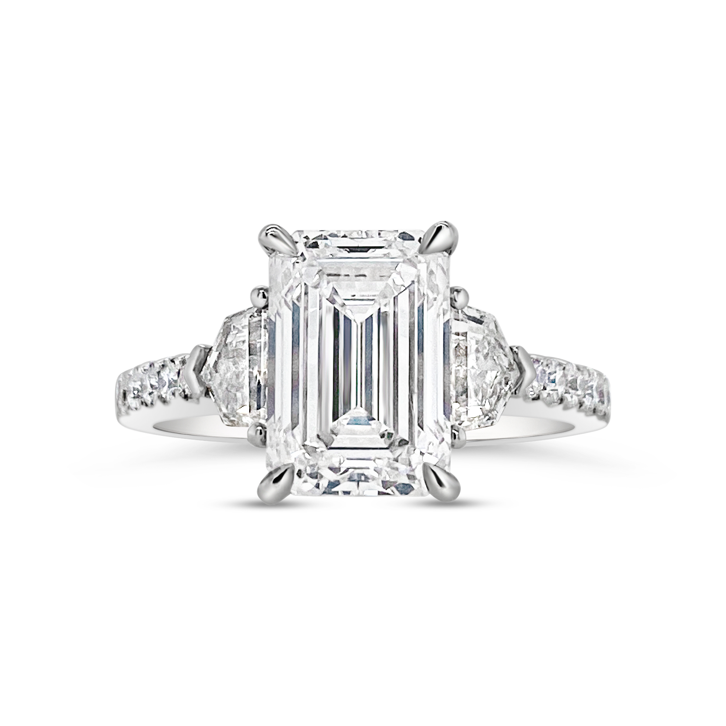 Yes by Martin Binder LAB-GROWN Three Stone Diamond Engagement Ring (3.36 ct. tw.)