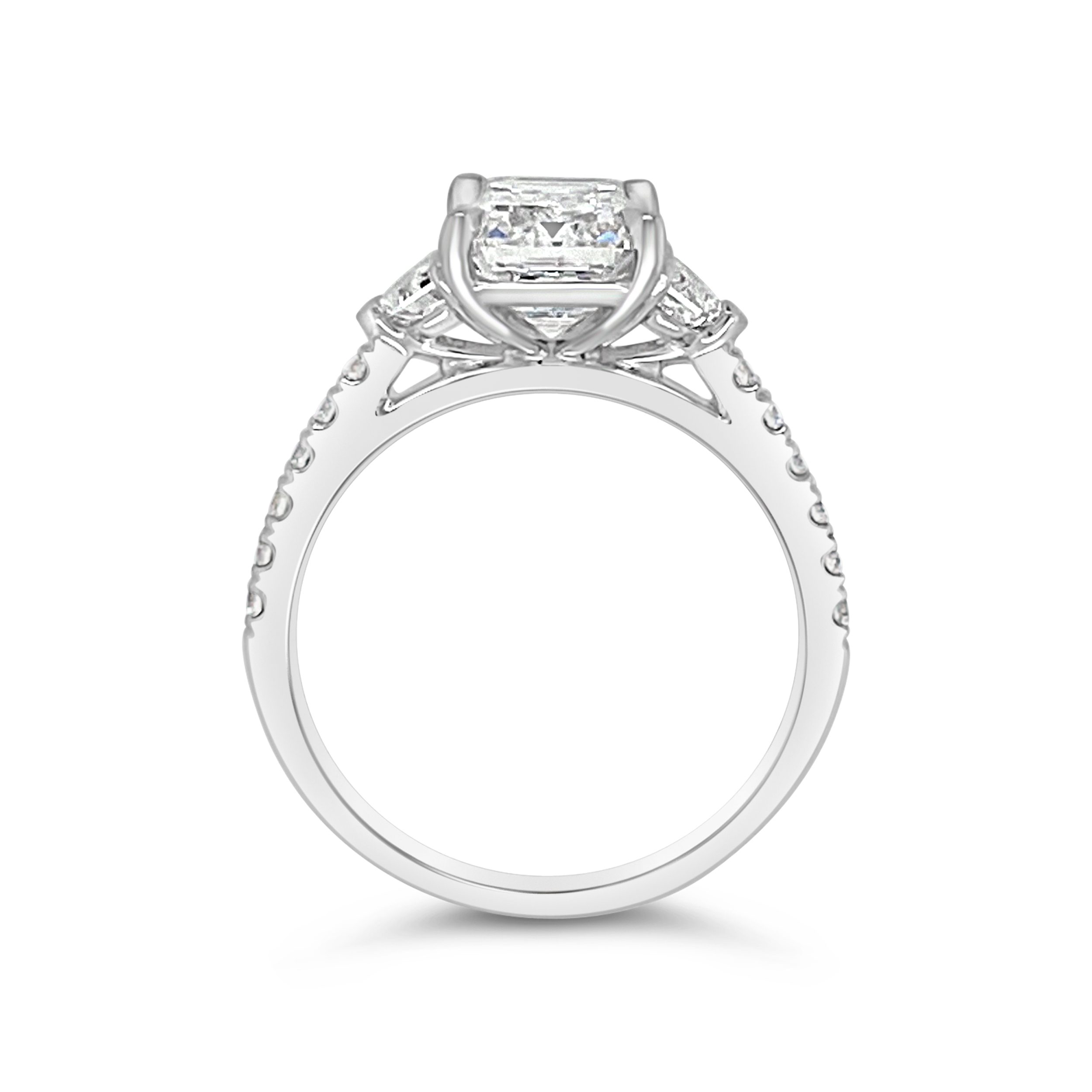 Yes by Martin Binder LAB-GROWN Three Stone Diamond Engagement Ring (3.36 ct. tw.)