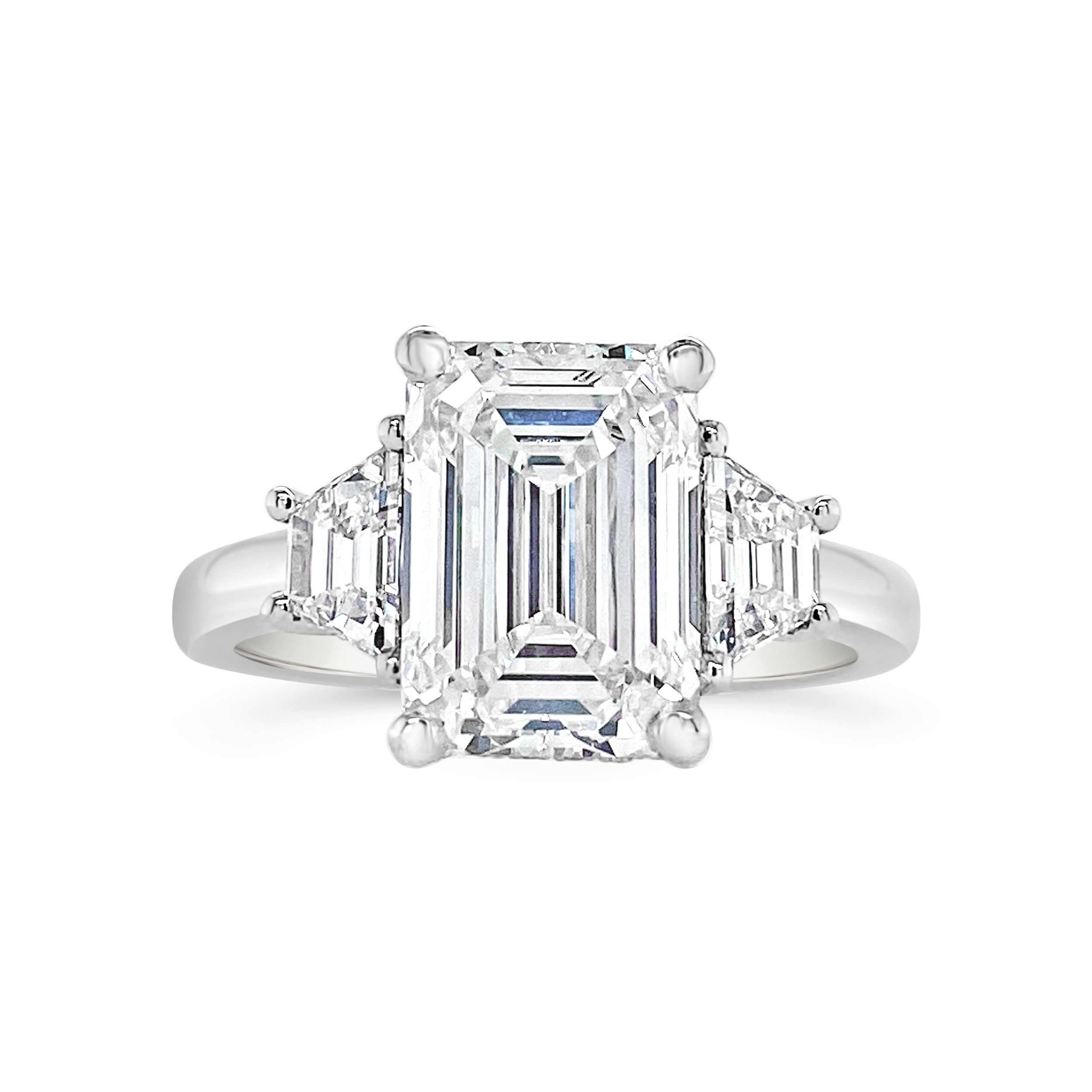 Yes by Martin Binder LAB-GROWN Three Stone Diamond Engagement Ring (4.47 ct. tw.)