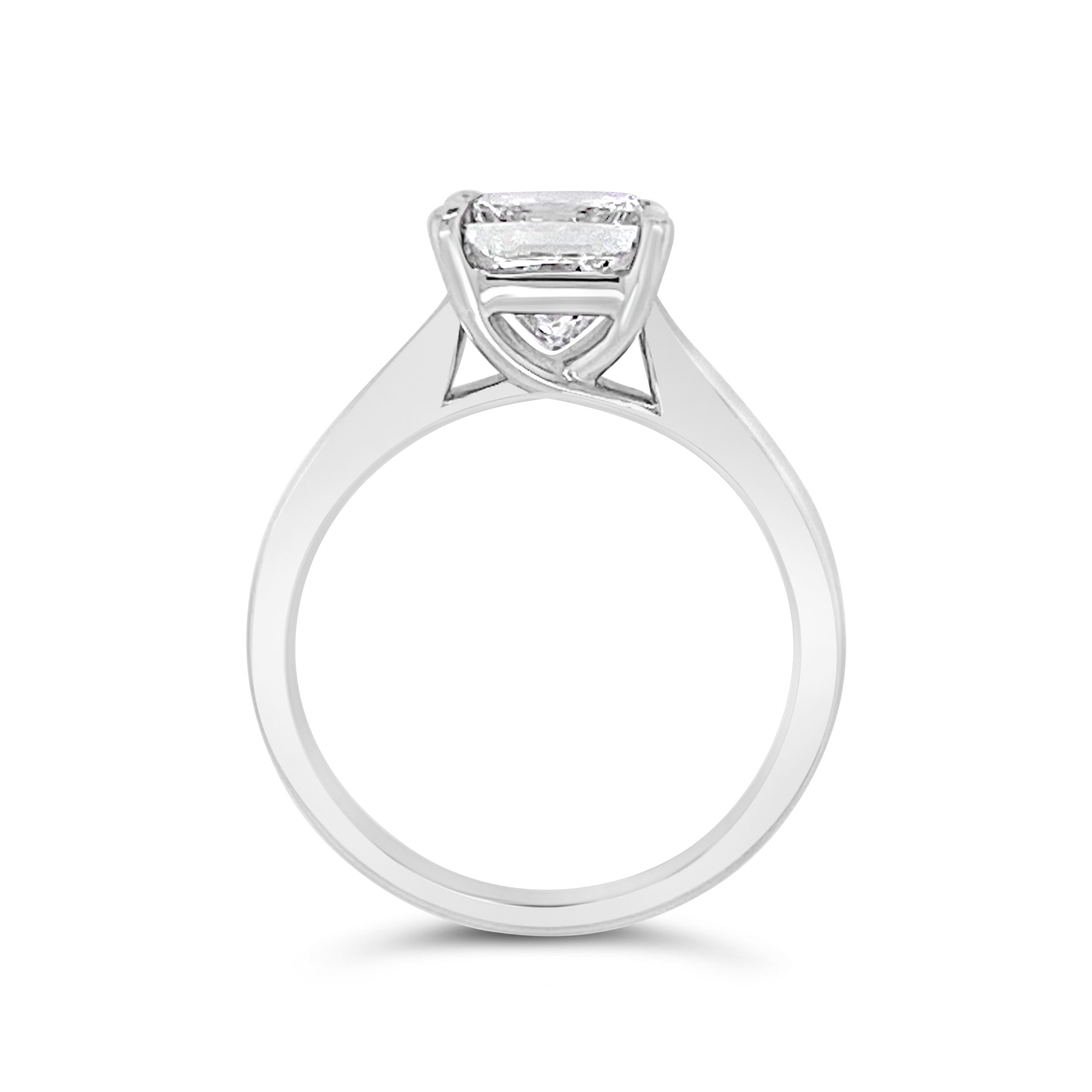 Yes By Martin Binder Princess Diamond Solitaire Engagement Ring (2.01 Ct.)