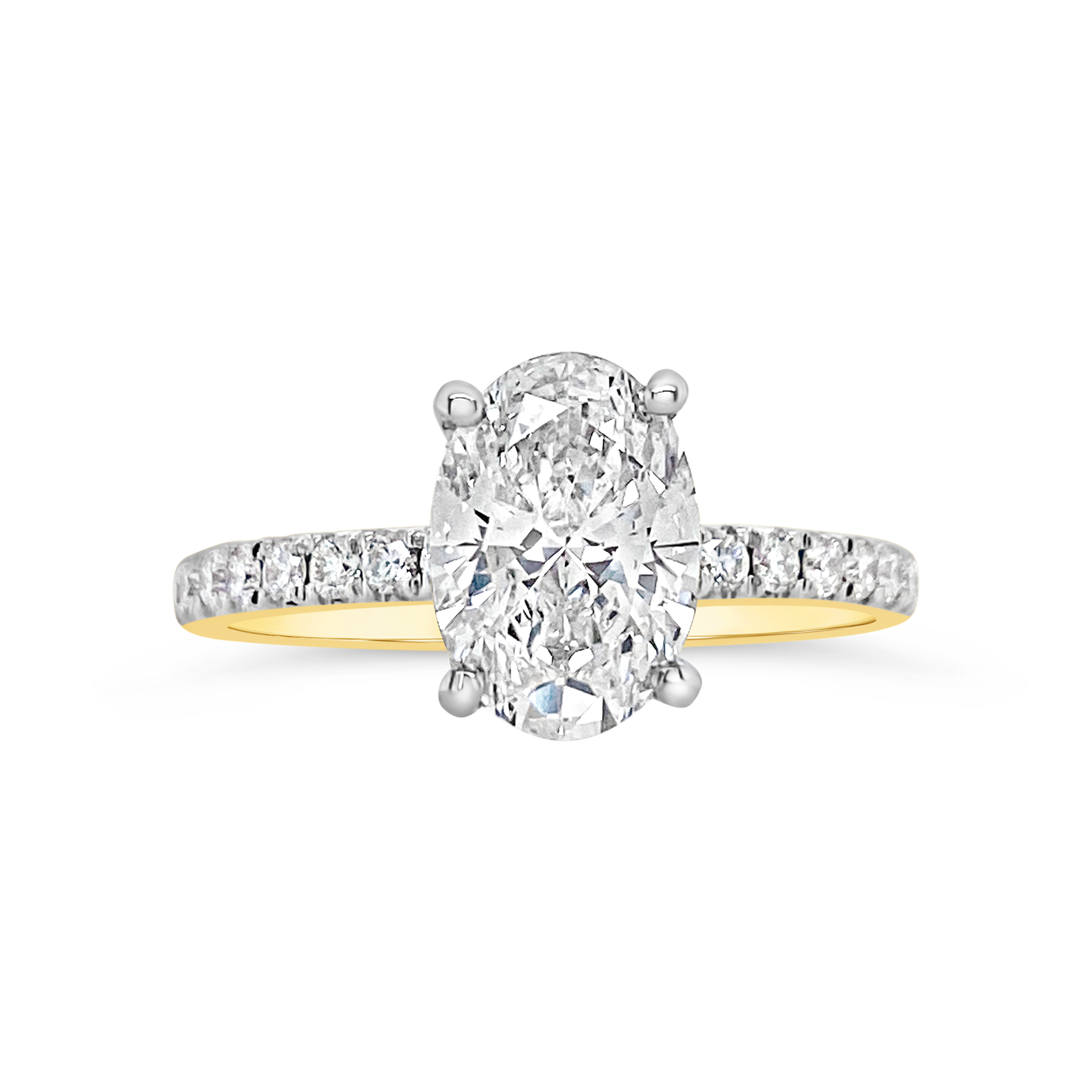 Yes by Martin Binder LAB-GROWN Oval Diamond Engagement Ring (1.95 ct. tw.)
