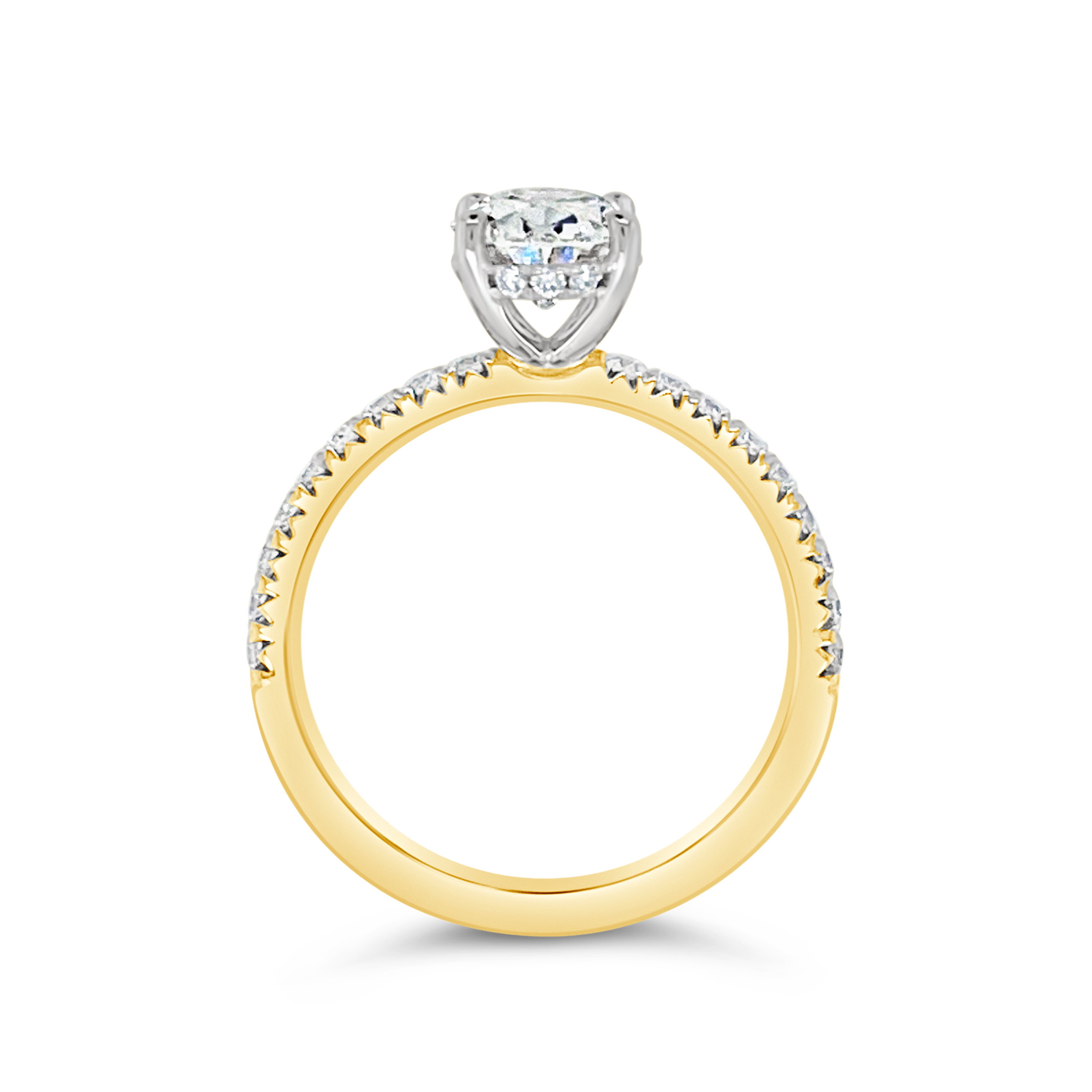 Yes by Martin Binder LAB-GROWN Oval Diamond Engagement Ring (1.95 ct. tw.)