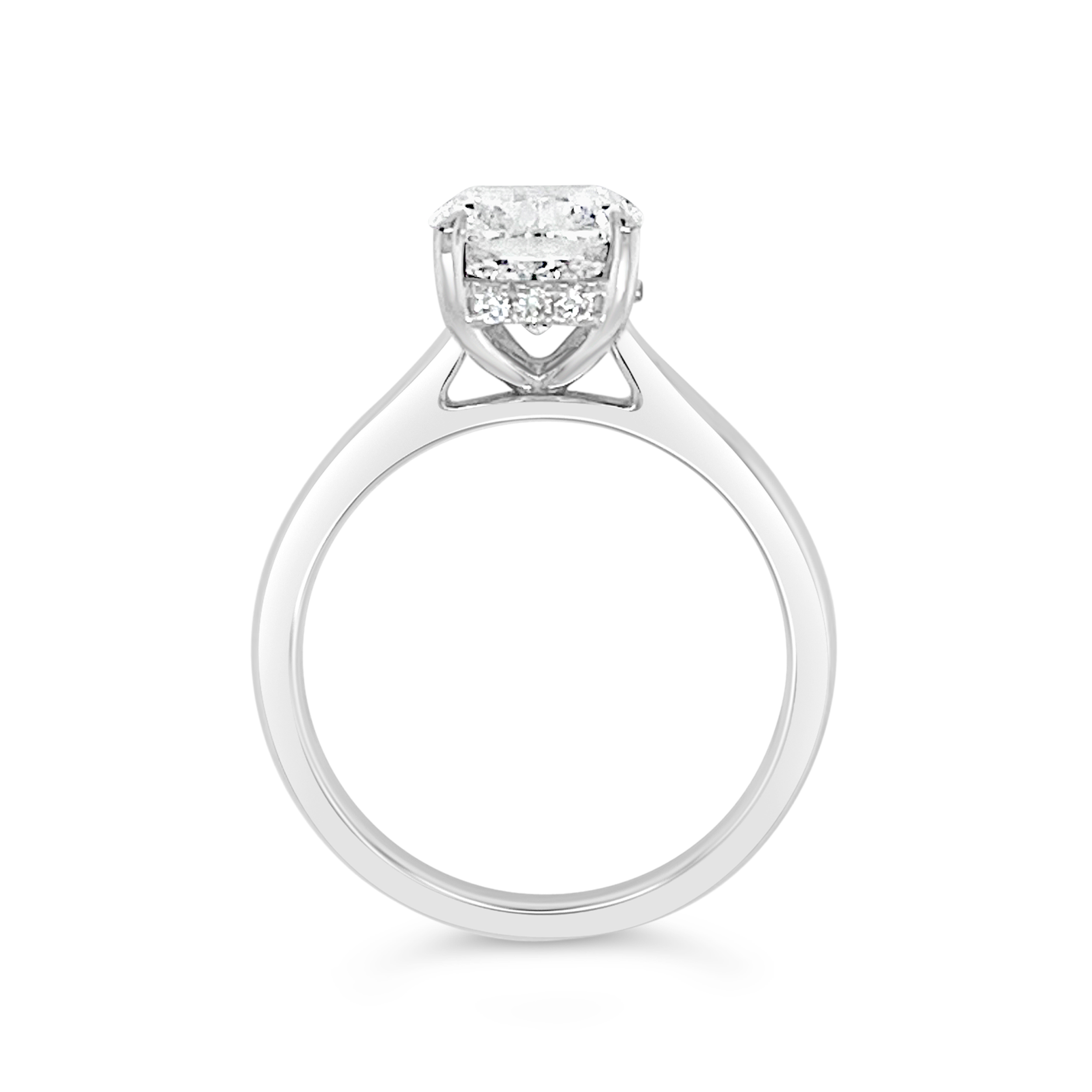 Yes by Martin Binder LAB-GROWN Cushion Diamond Engagement Ring (3.19 ct. tw.)