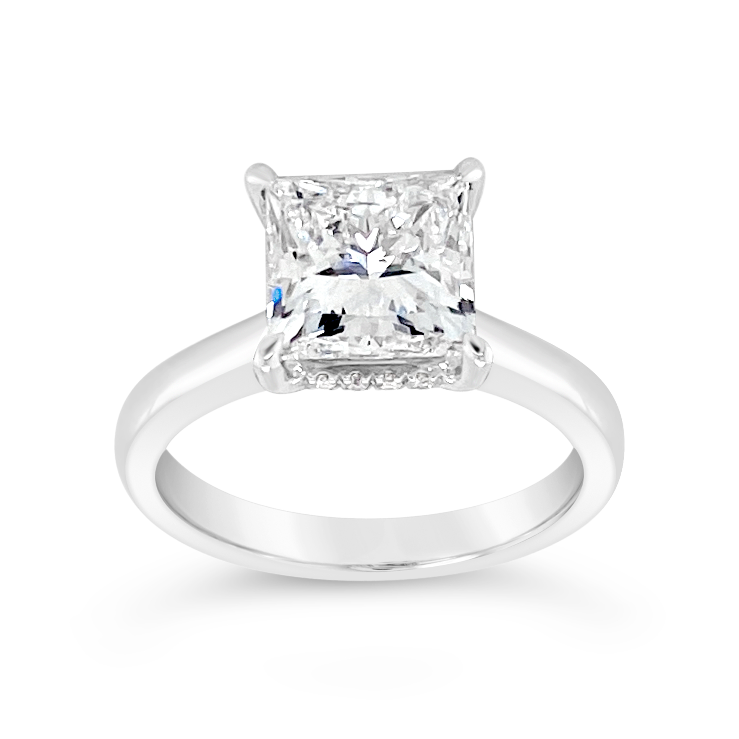 Yes by Martin Binder LAB-GROWN Princess Diamond Engagement Ring (2.58 ct. tw.)