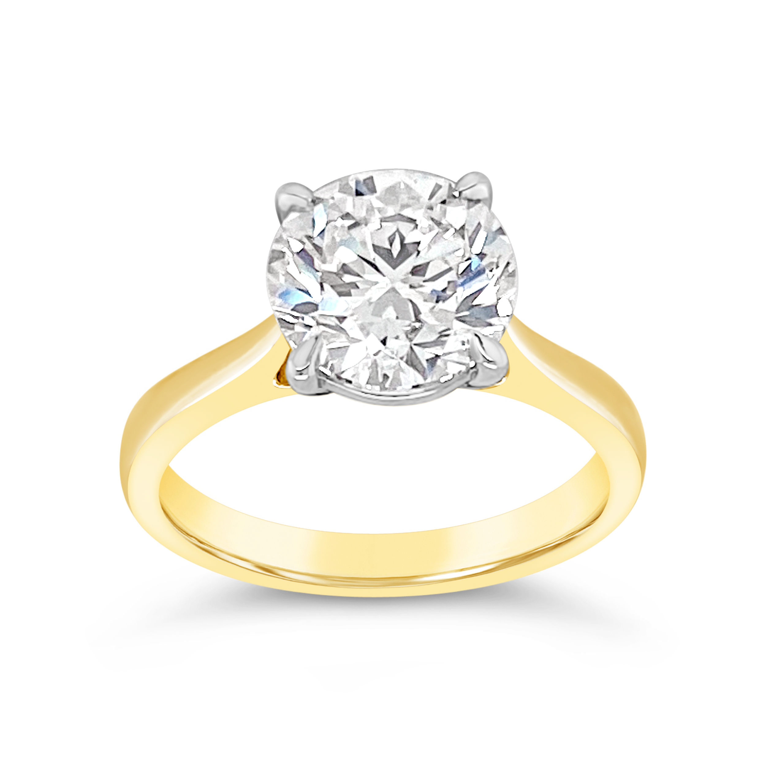 Yes by Martin Binder LAB-GROWN Round Diamond Engagement Ring (2.51 ct. tw.)