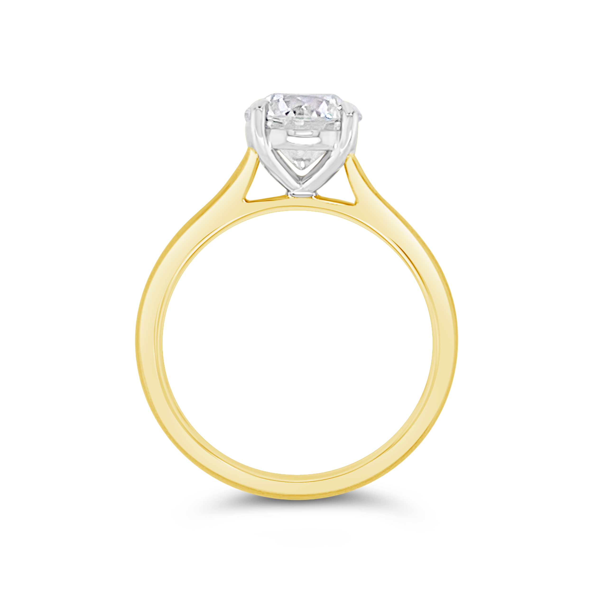 Yes by Martin Binder LAB-GROWN Round Diamond Engagement Ring (1.54 ct. tw.)