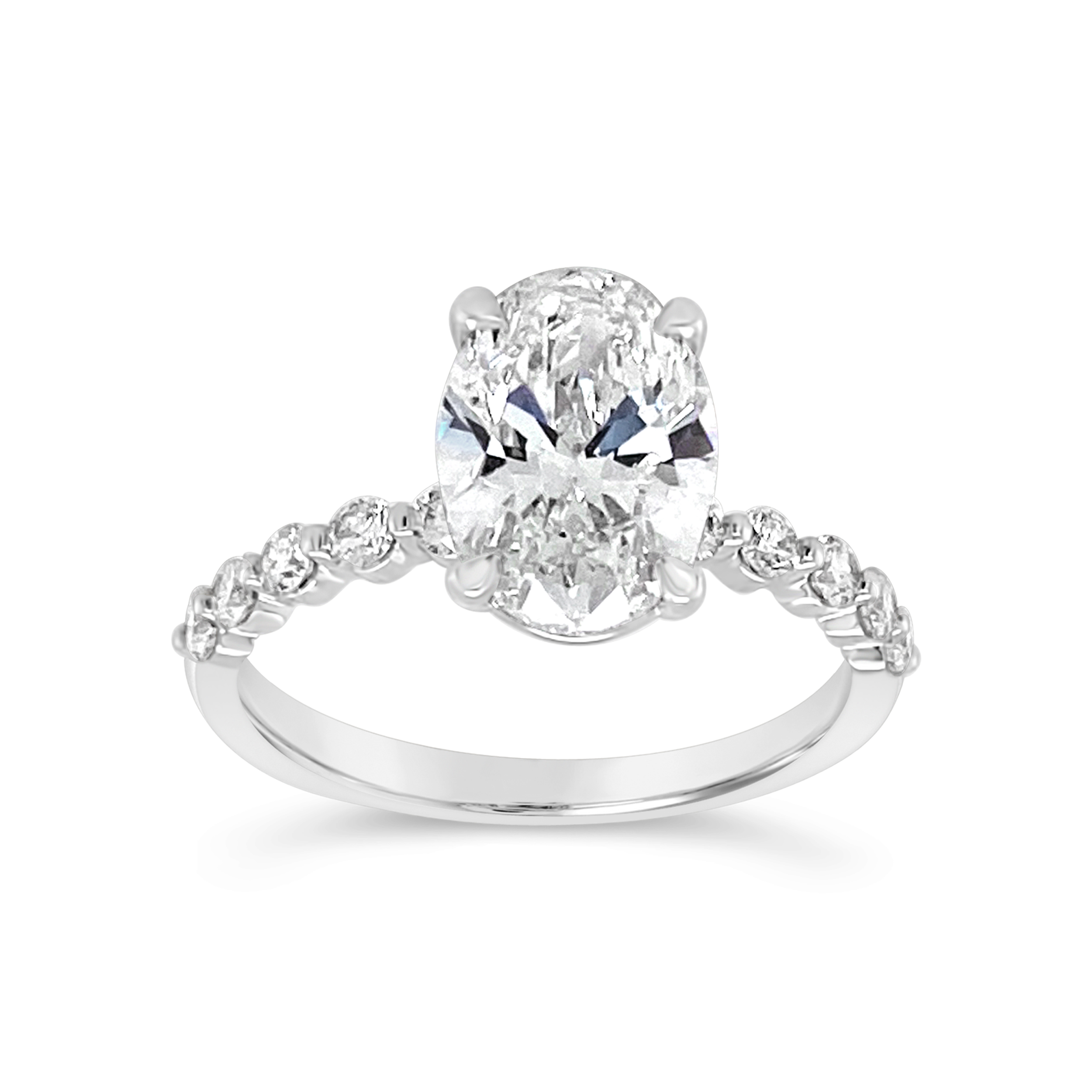 Yes by Martin Binder LAB-GROWN Oval Diamond Engagement Ring (2.45 ct. tw.)