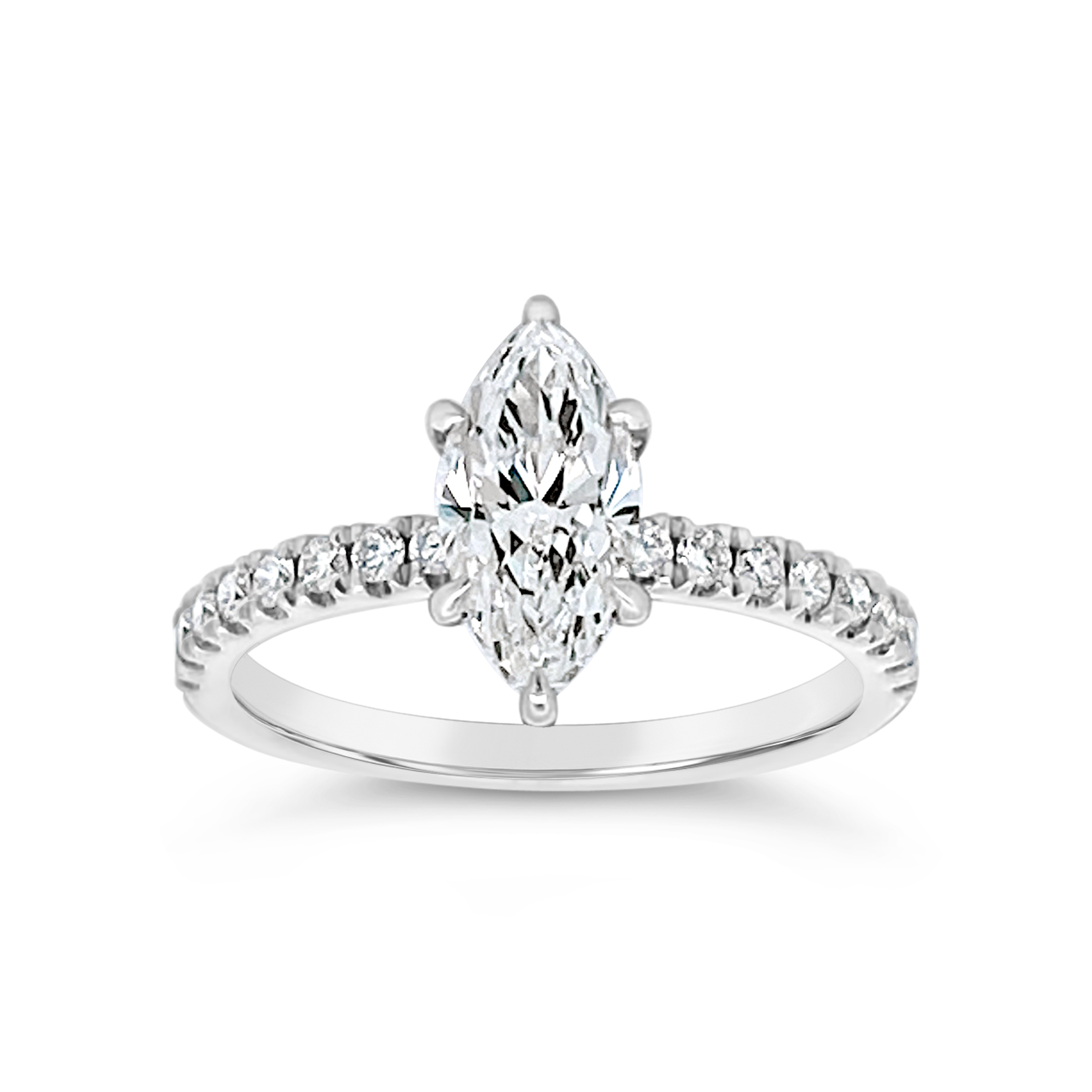 Yes by Martin Binder Marquise Diamond Engagement Ring (1.32 ct. tw.)