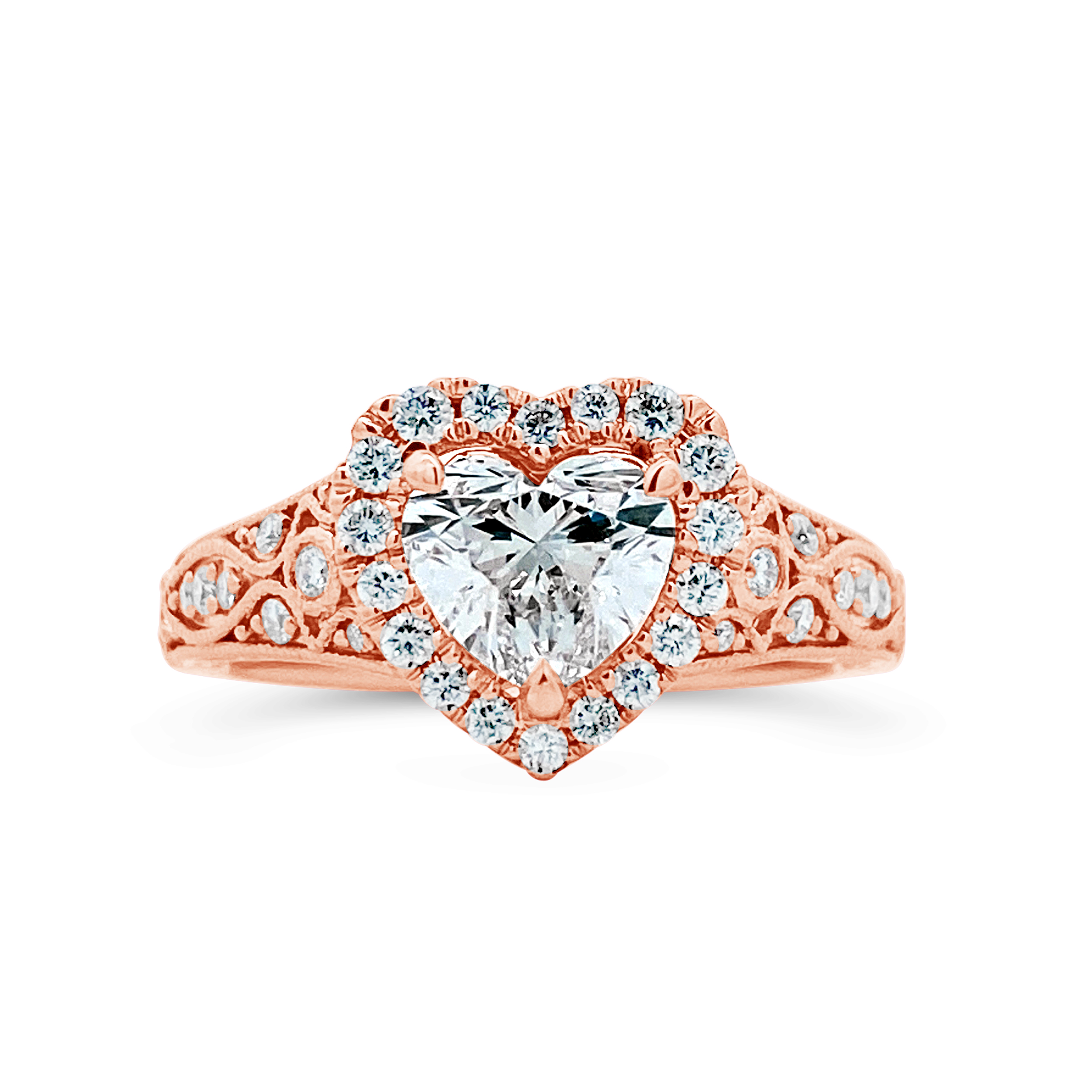 Yes by Martin Binder LAB-GROWN Heart Diamond Engagement Ring (1.37 ct. tw.)