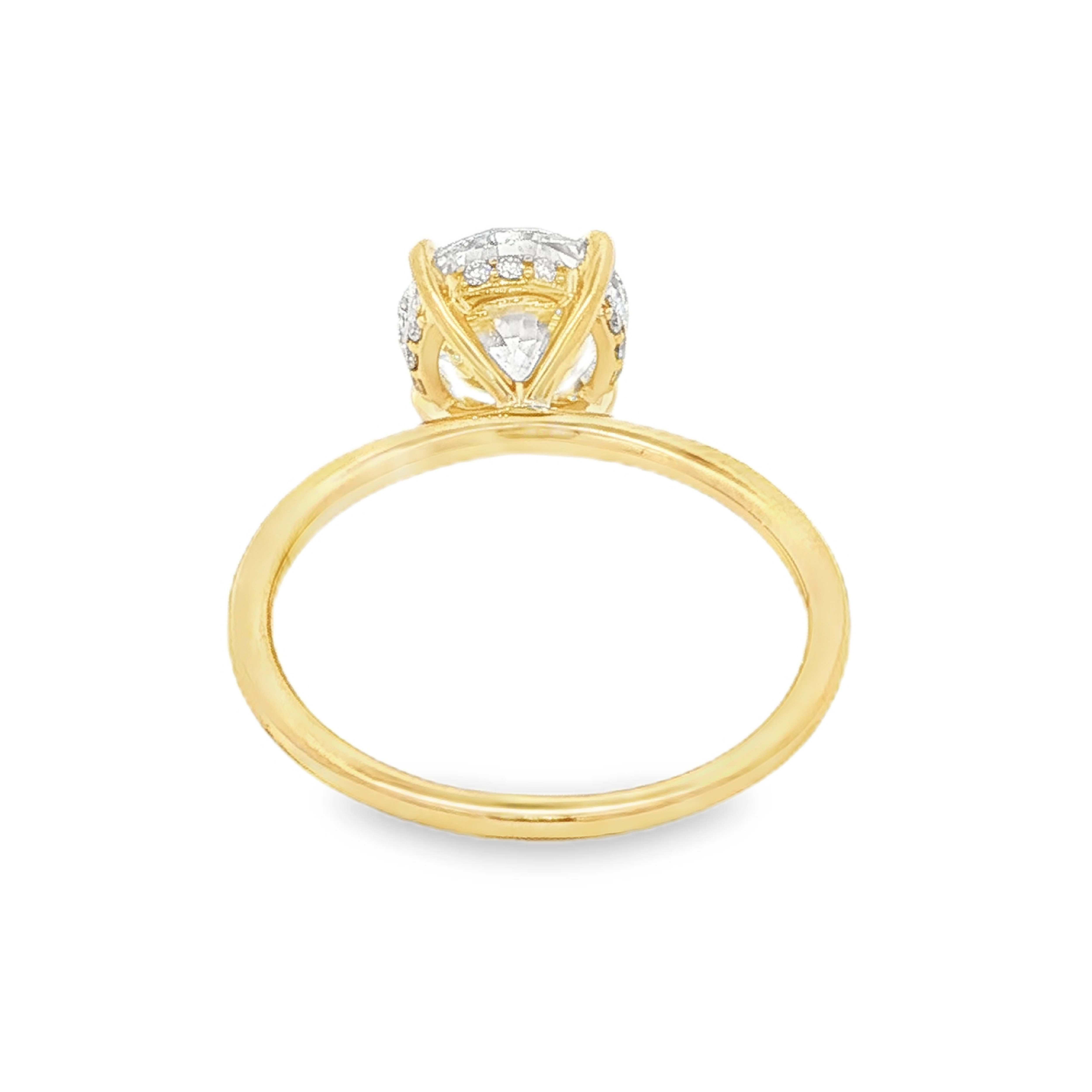Yes by Martin Binder LAB-GROWN Round Solitaire Diamond Engagement Ring (2.11 ct. tw.)