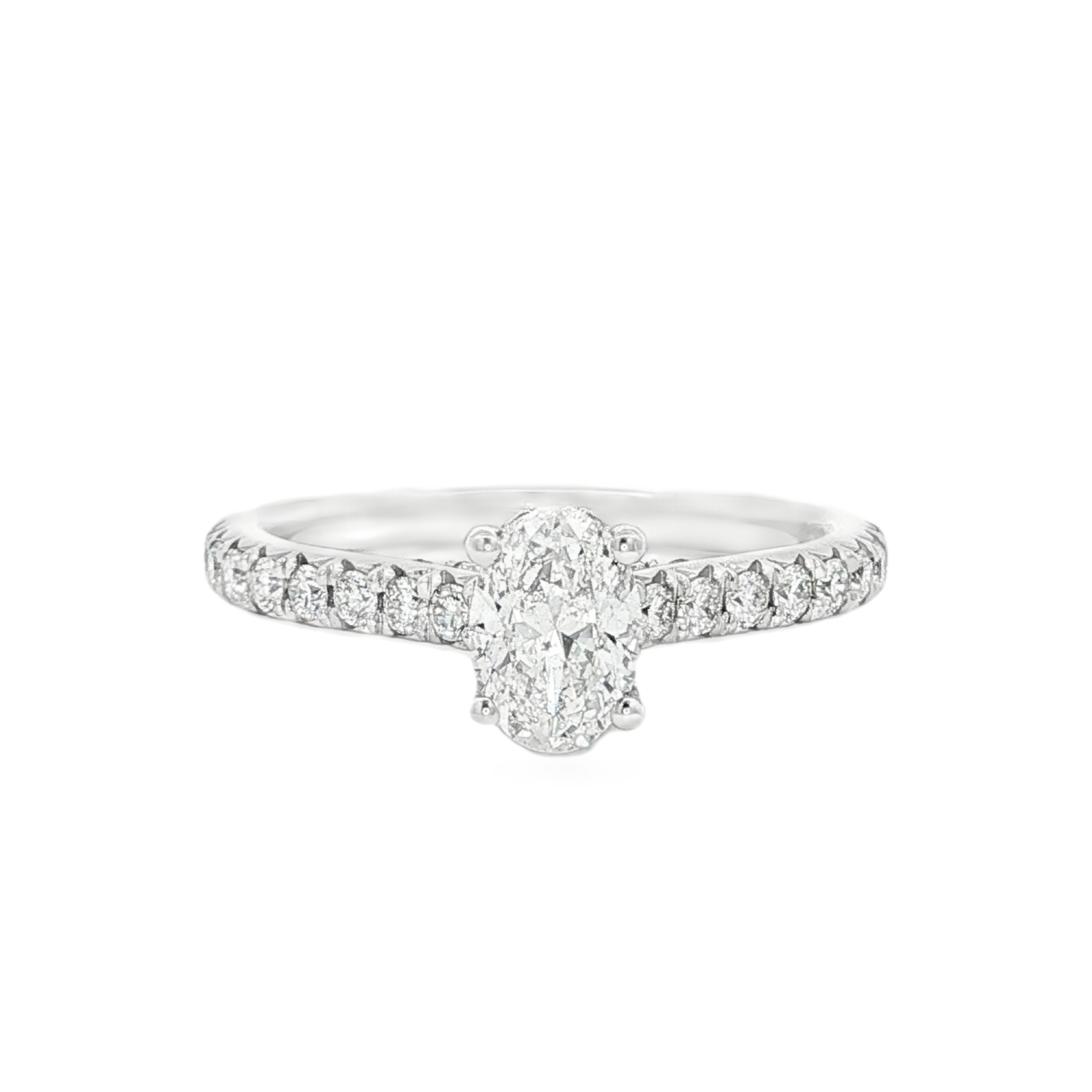 Yes by Martin Binder Oval Diamond Engagement Ring (1.01 ct. tw.)