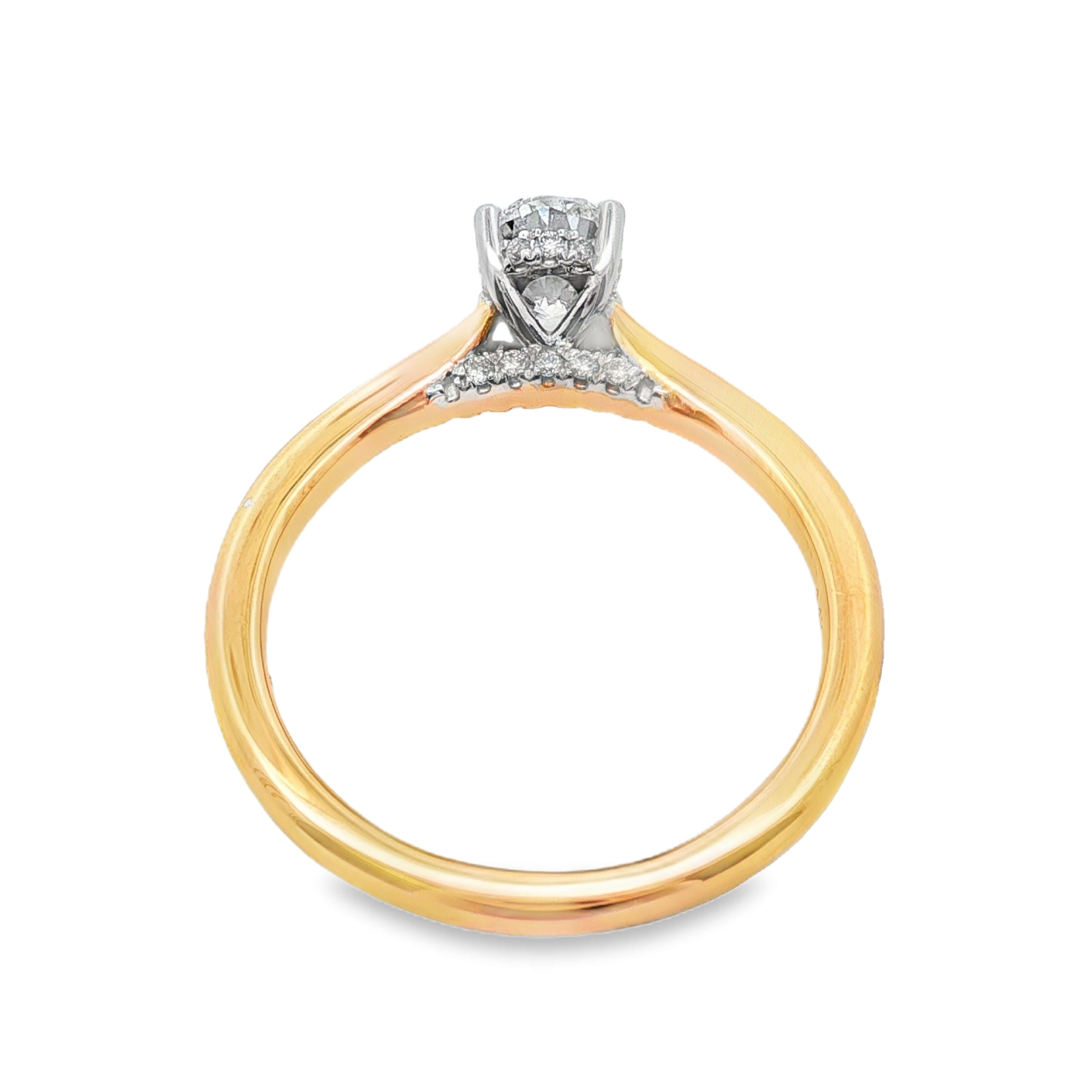 Yes by Martin Binder Oval Diamond Solitaire Engagement Ring (0.80 ct. tw.)
